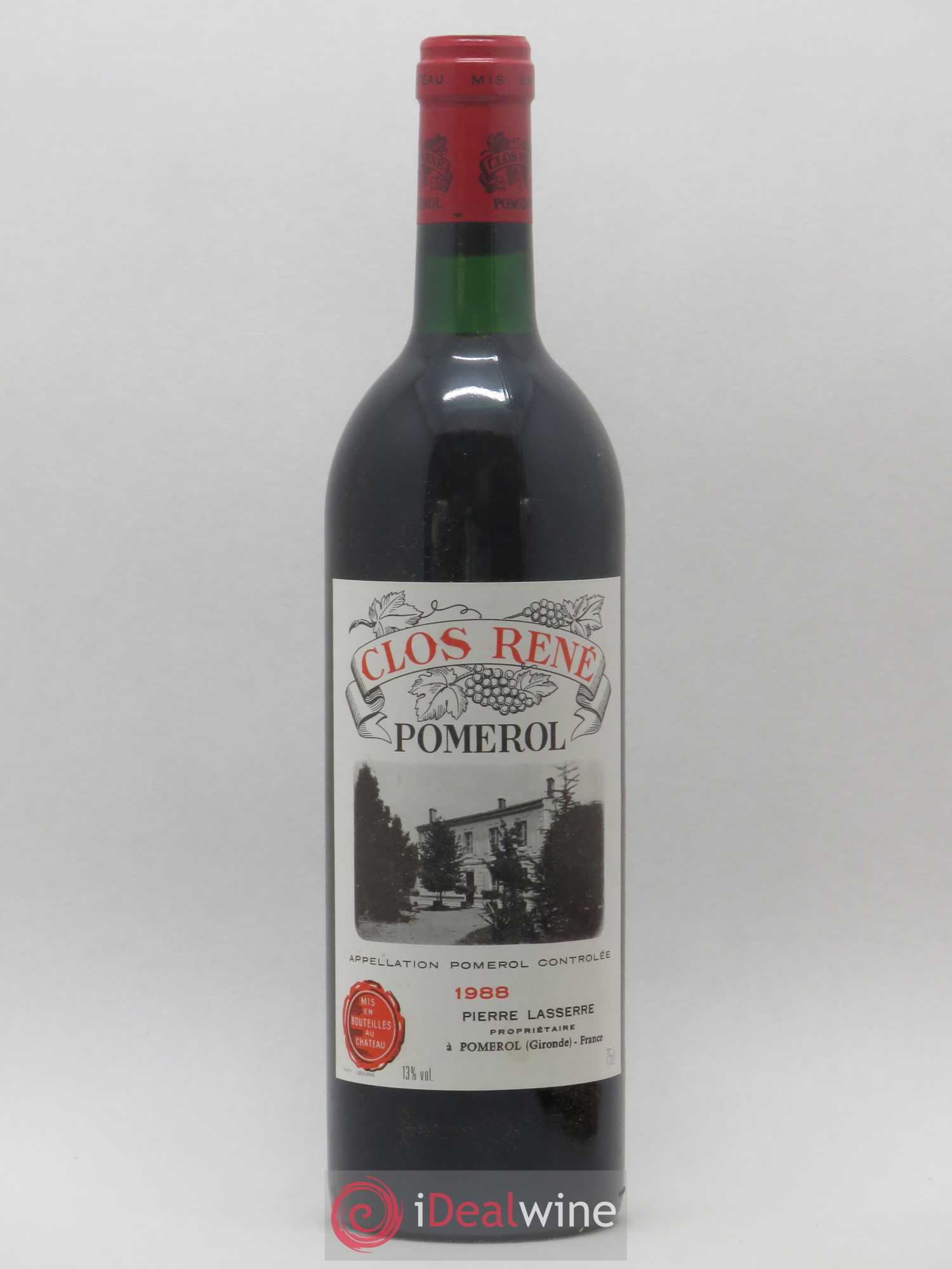 Clos René 1988 - Posten von 1 Flasche - 0