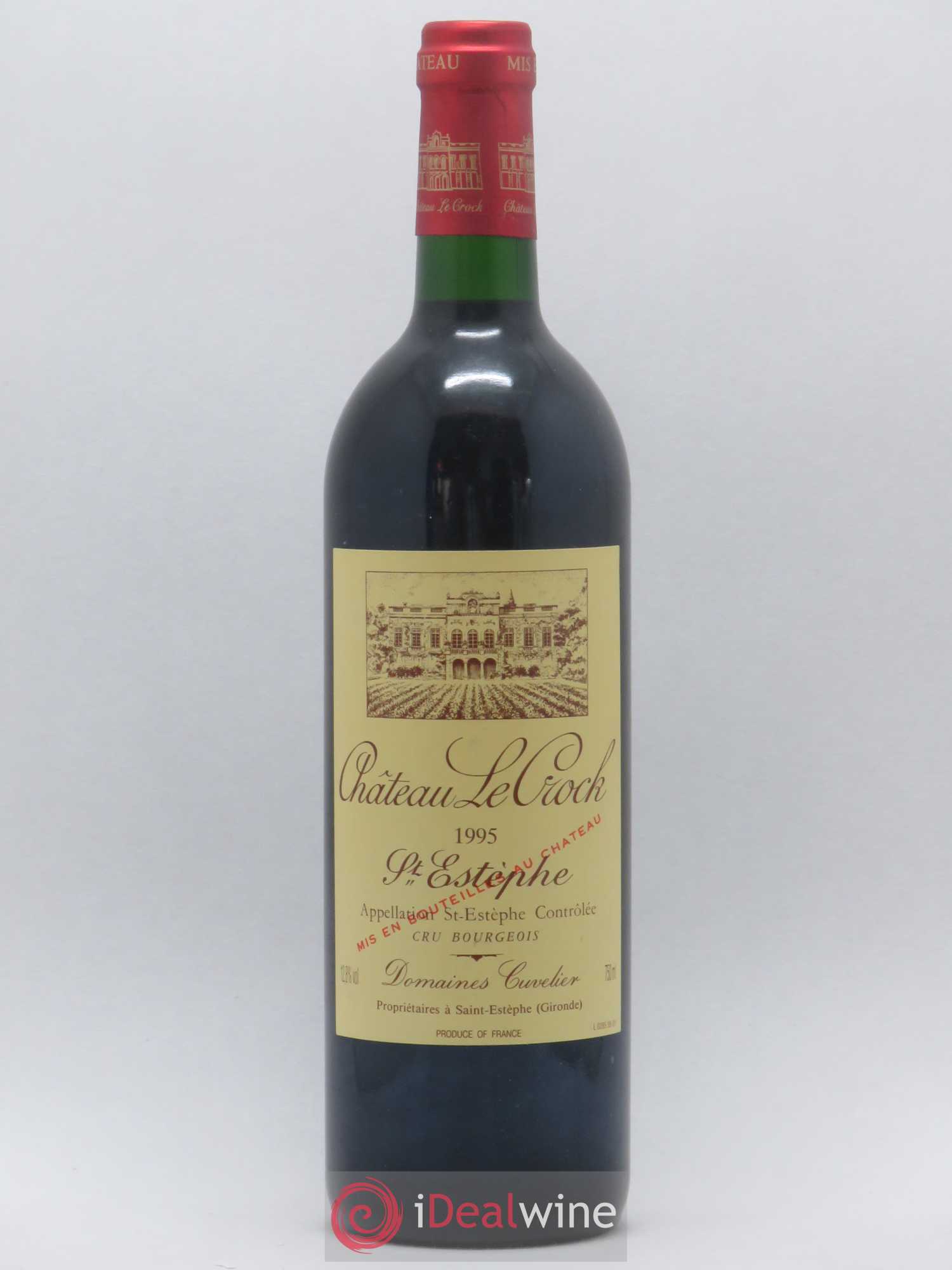 Château le Crock Cru Bourgeois 1995 - Lot de 1 bouteille - 0