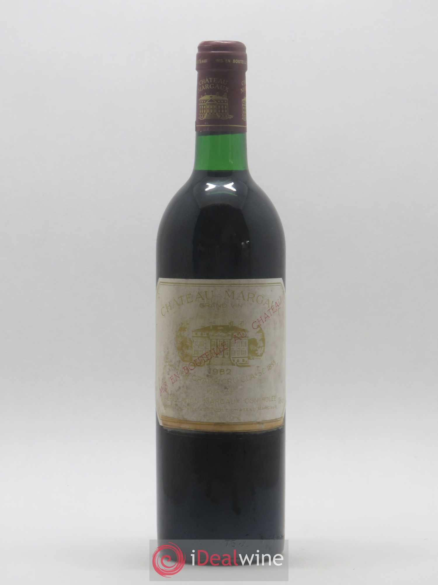Château Margaux 1er Grand Cru Classé 1982 - Lot de 1 bouteille - 0