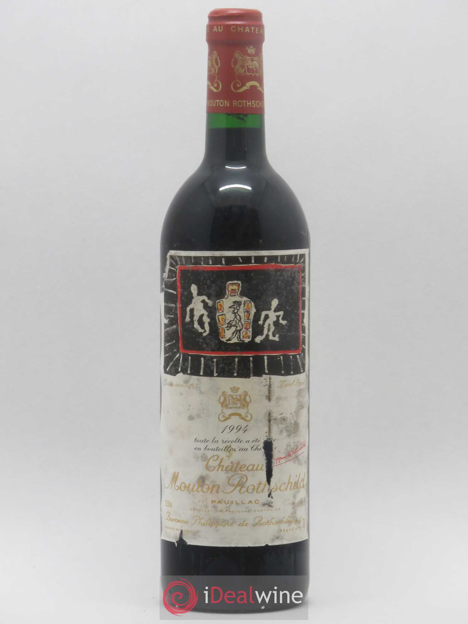 Château Mouton Rothschild 1er Grand Cru Classé 1994 - Lot de 1 bouteille - 0