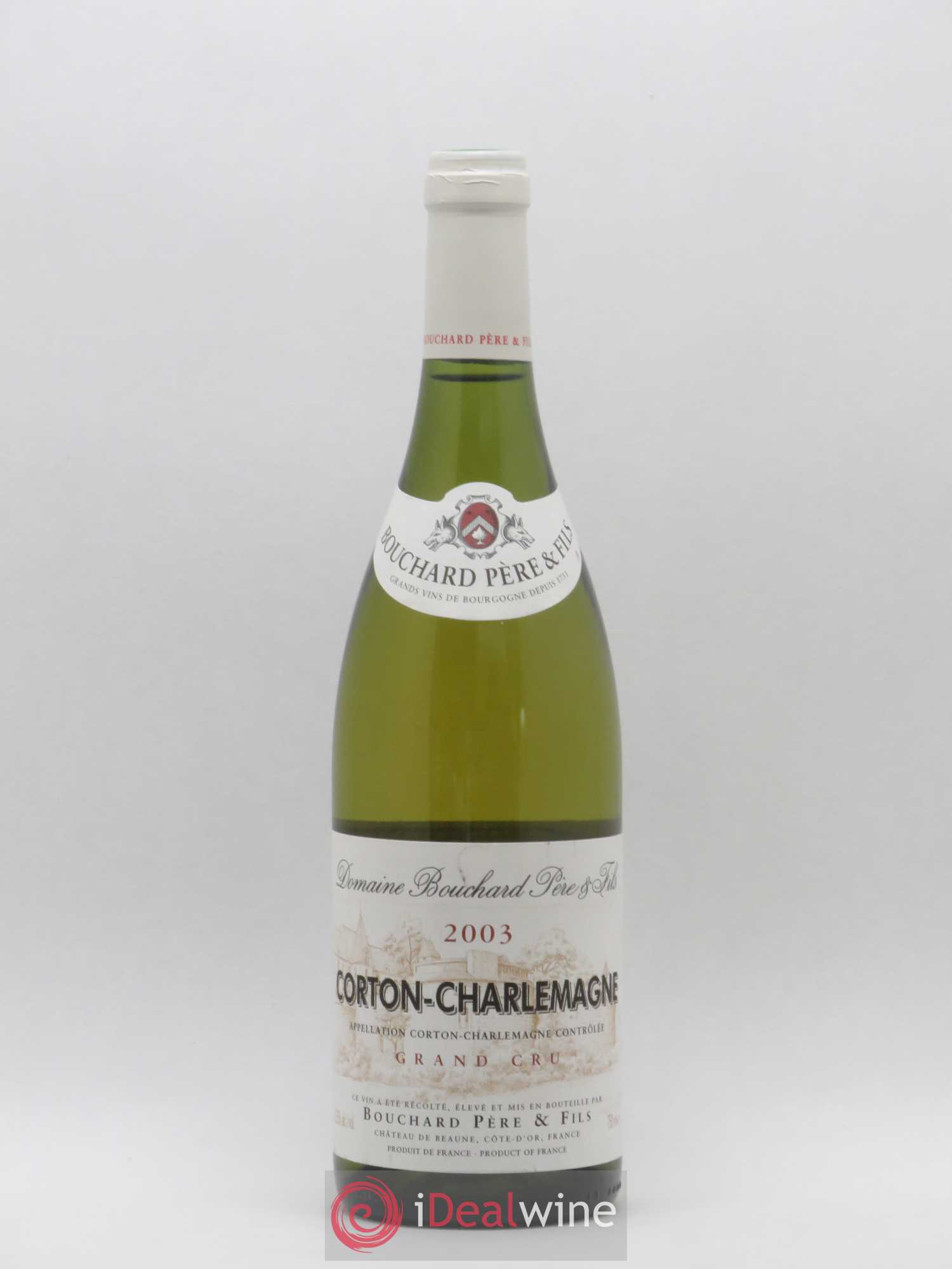 Corton-Charlemagne Grand Cru Bouchard Père & Fils 2003 - Lot de 1 bouteille - 0