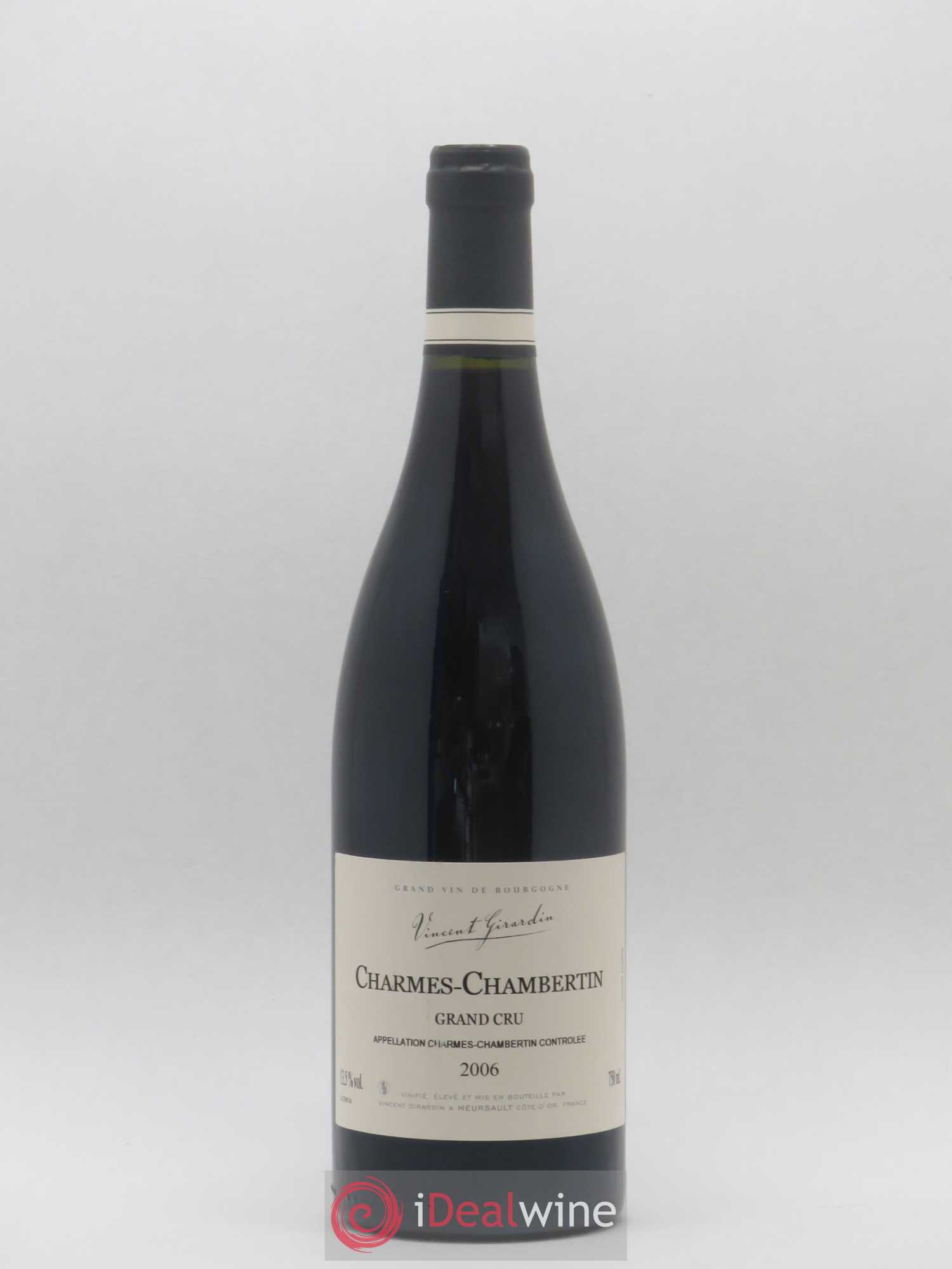 Charmes-Chambertin Grand Cru Vincent Girardin (Domaine) 2006 - Lot de 1 bouteille - 0