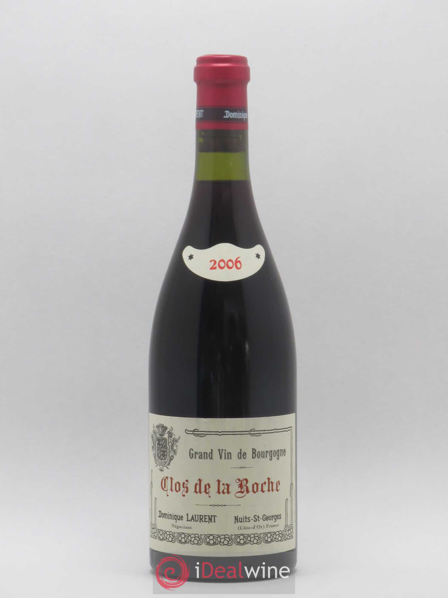 Clos de la Roche Grand Cru Dominique Laurent 2006 - Lot de 1 bouteille - 0