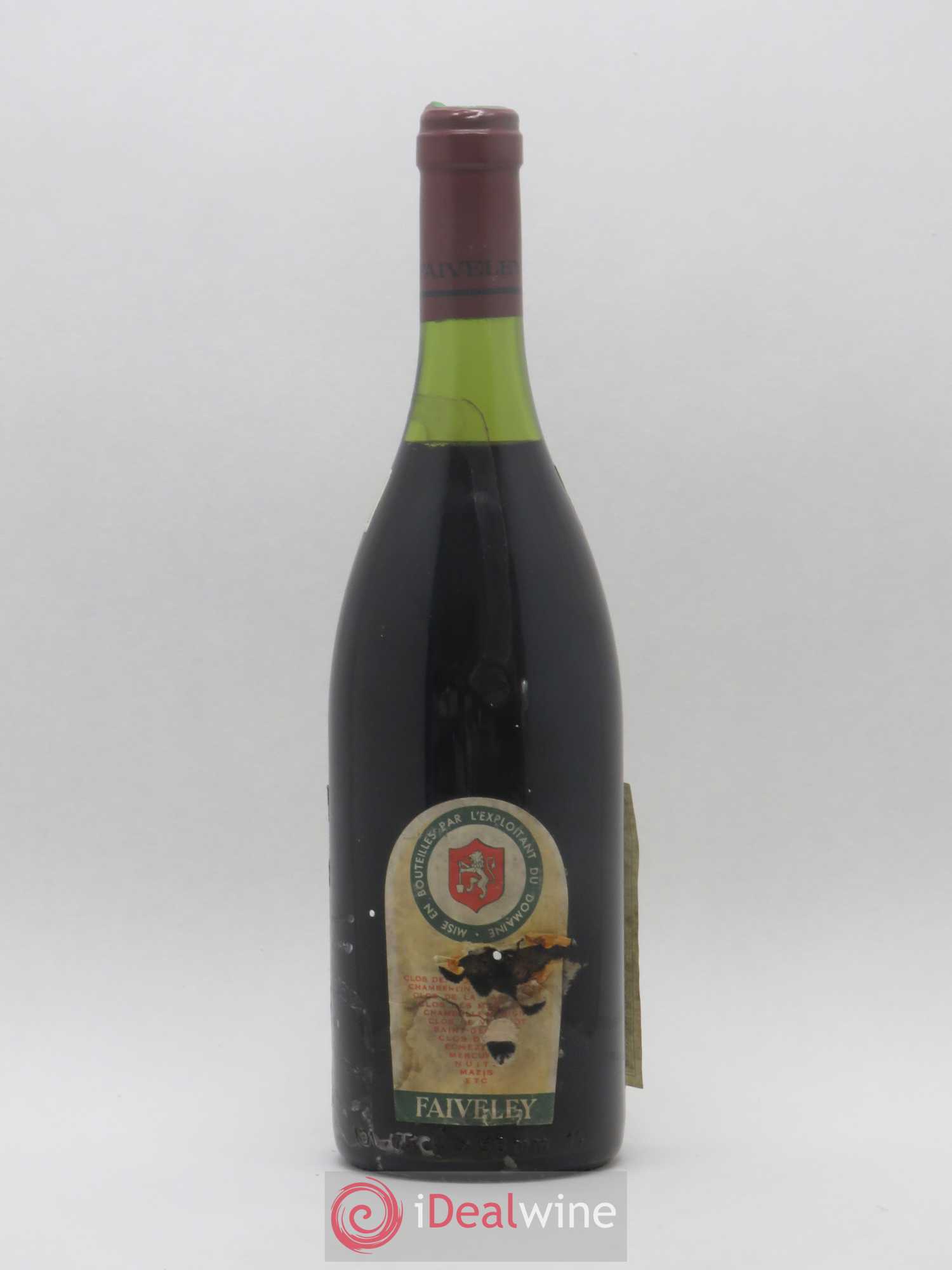 Mazis-Chambertin Grand Cru Faiveley 1990 - Lot de 1 bouteille - 1