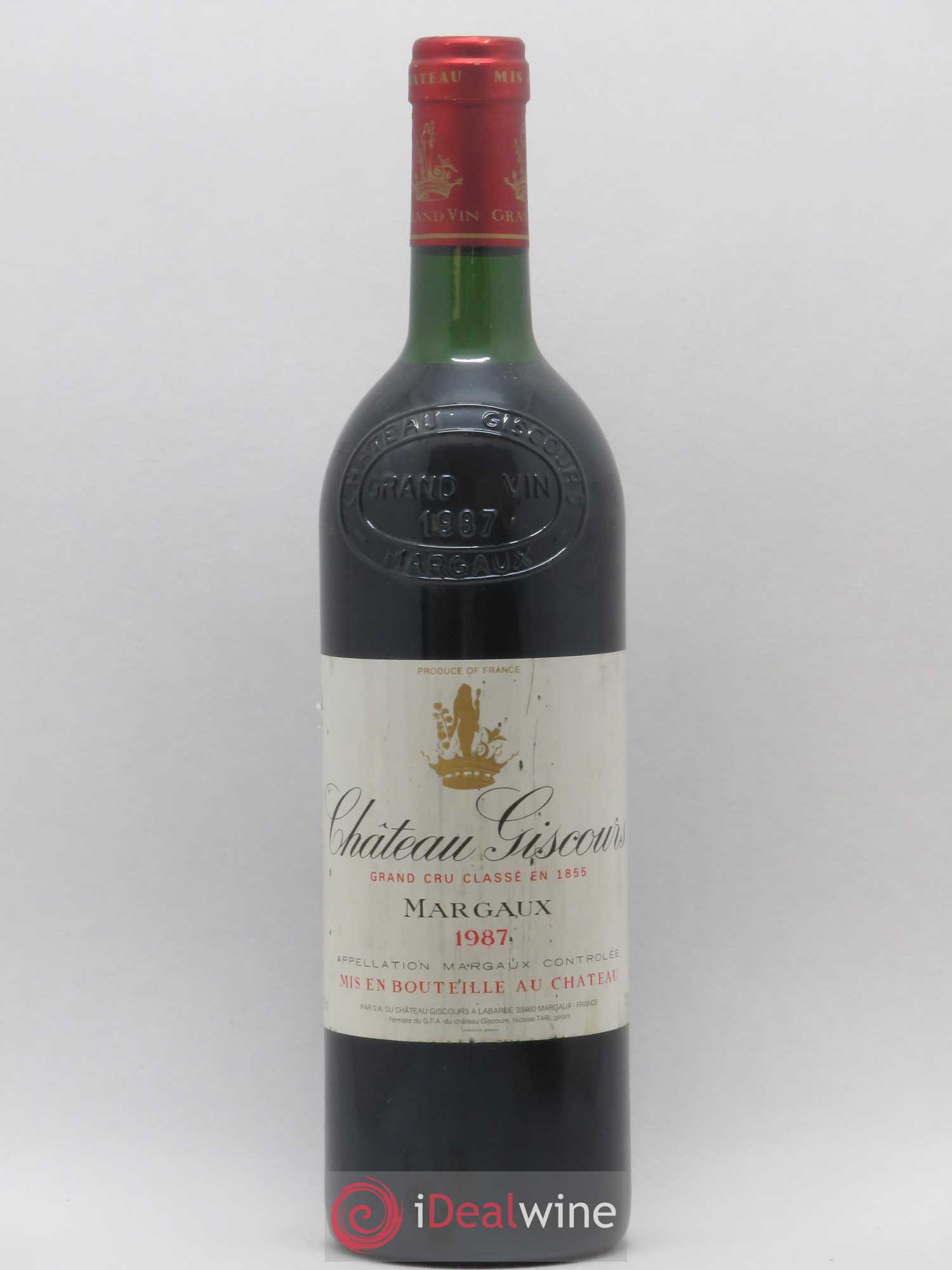 Château Giscours 3ème Grand Cru Classé 1987 - Lot de 1 bouteille - 0