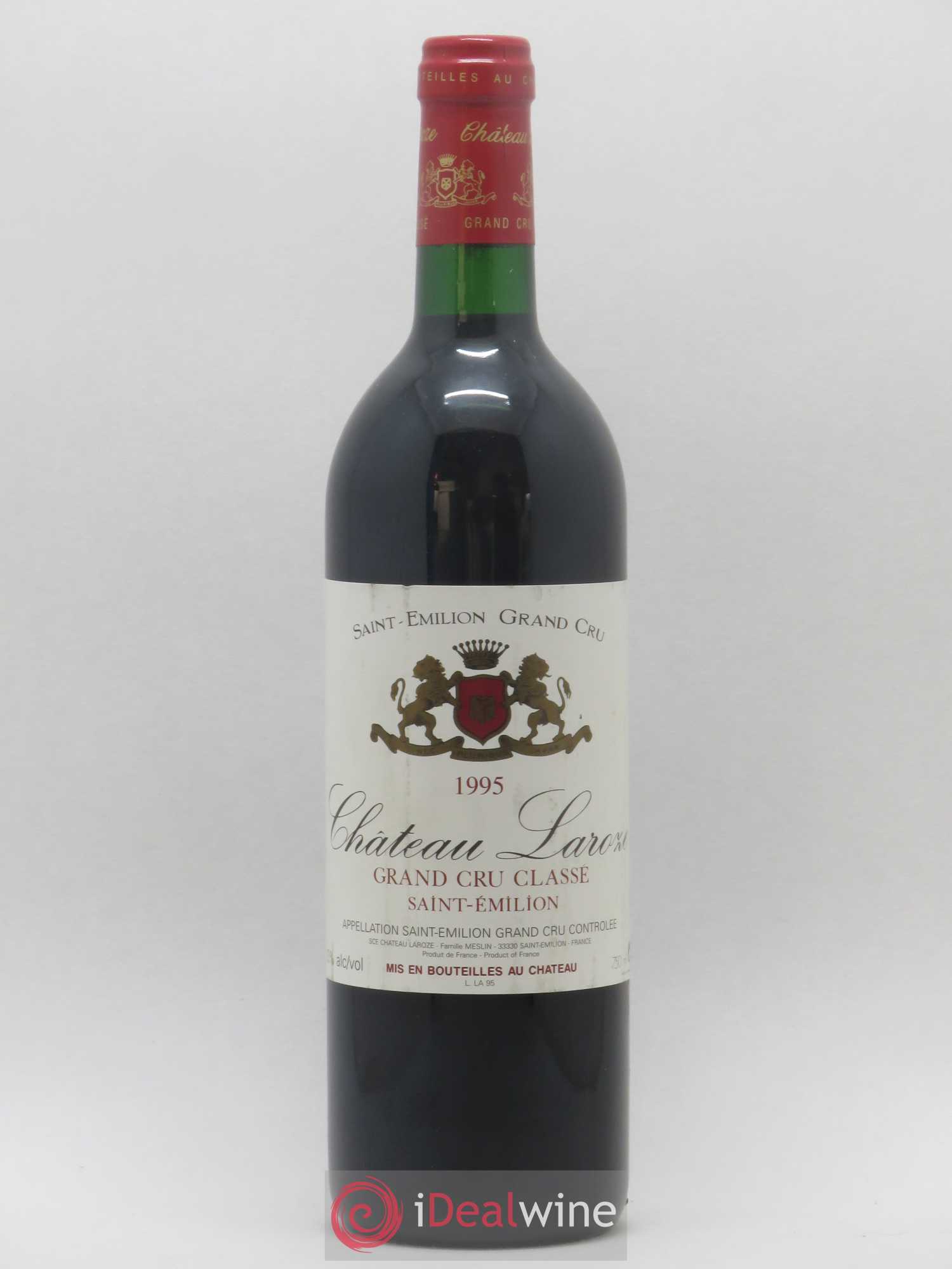 Château Laroze Grand Cru Classé 1995 - Lot de 1 bouteille - 0