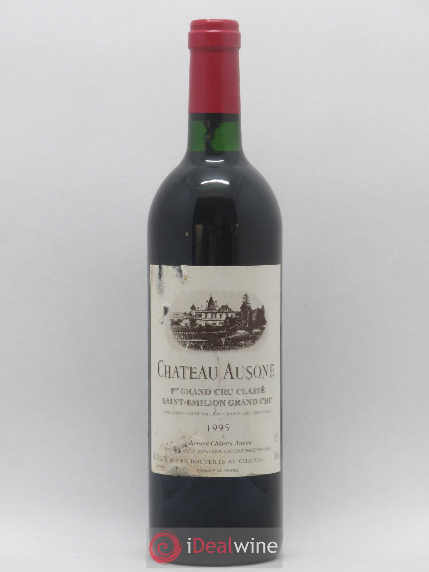 Château Ausone 1er Grand Cru Classé A 1995 - Lot de 1 bouteille - 0