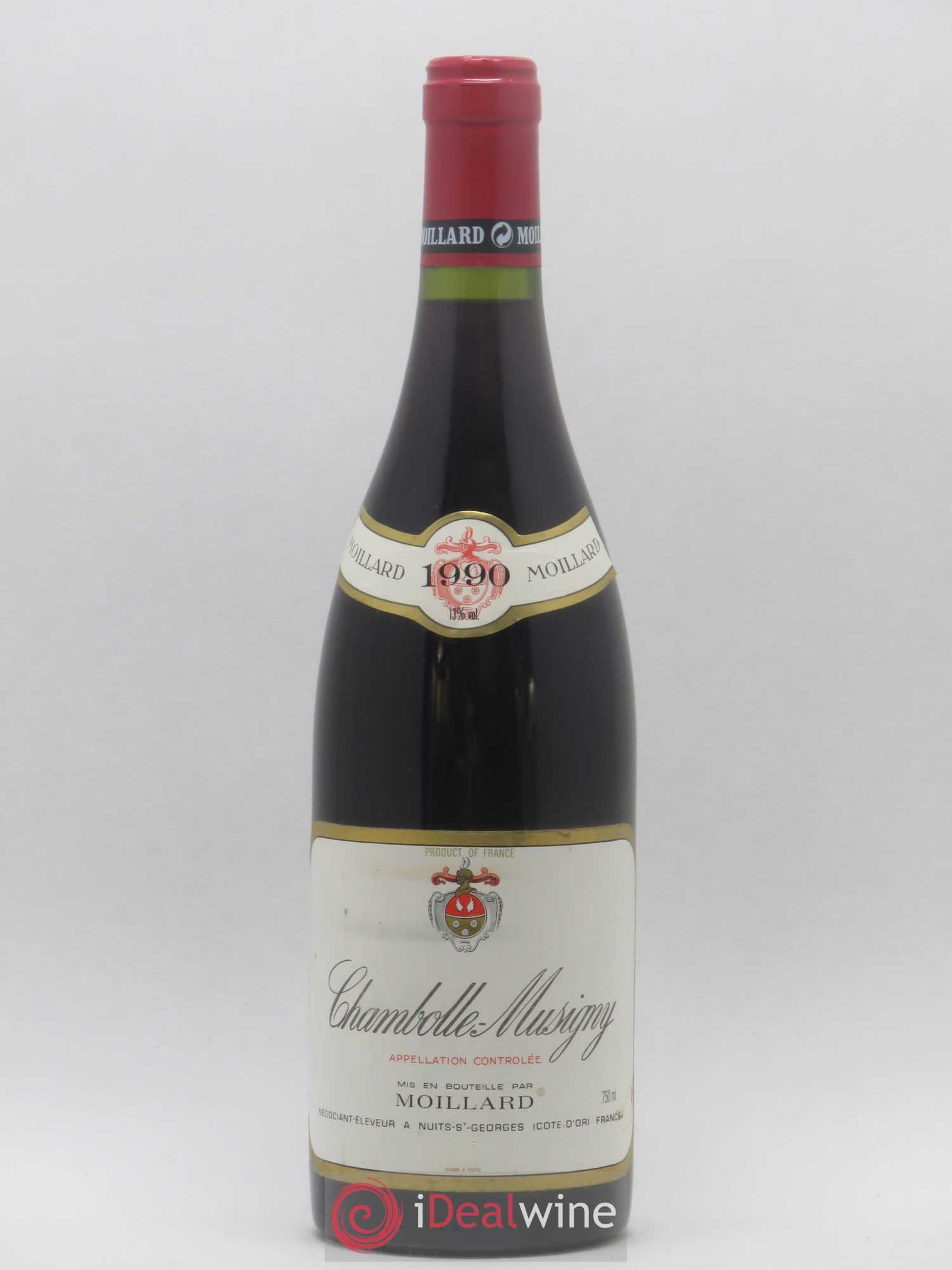 Chambolle-Musigny Moillard 1990 - Lot de 1 bouteille - 0
