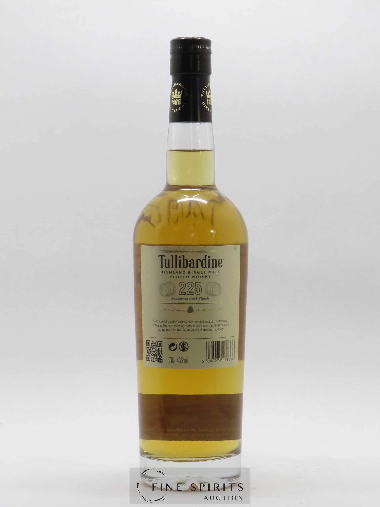 Tullibardine Of. 225 Sauternes Cask Finish - Lot de 1 bouteille - 2