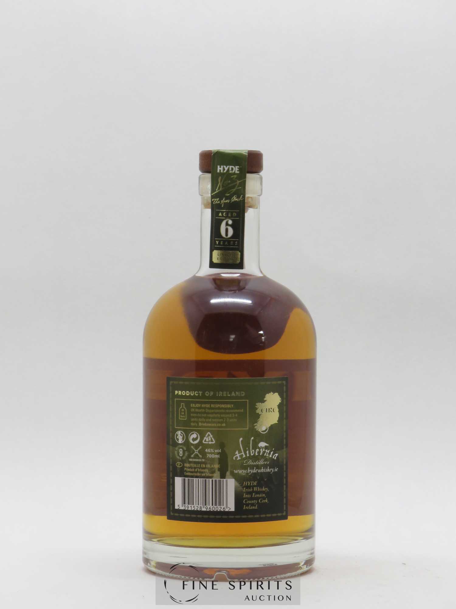 Hyde 6 years Of. Bourbon Matured Cask n°1116-5000 - bottled 2016 Limited Edition N°3 The Area Cask - Posten von 1 Flasche - 1