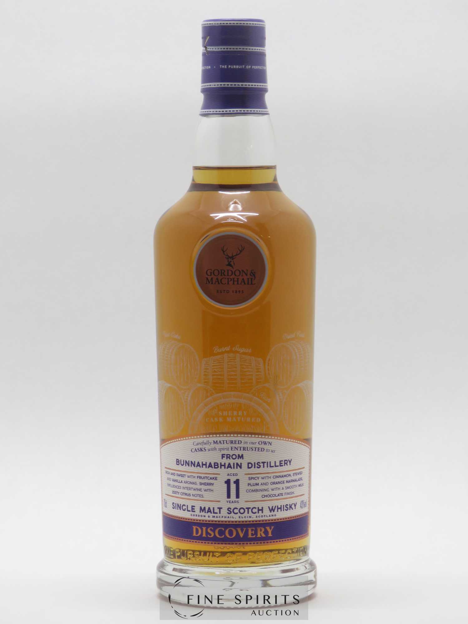 Bunnahabhain 11 years Gordon & MacPhail Sherry Cask Matured Discovery - Lot de 1 bouteille - 1