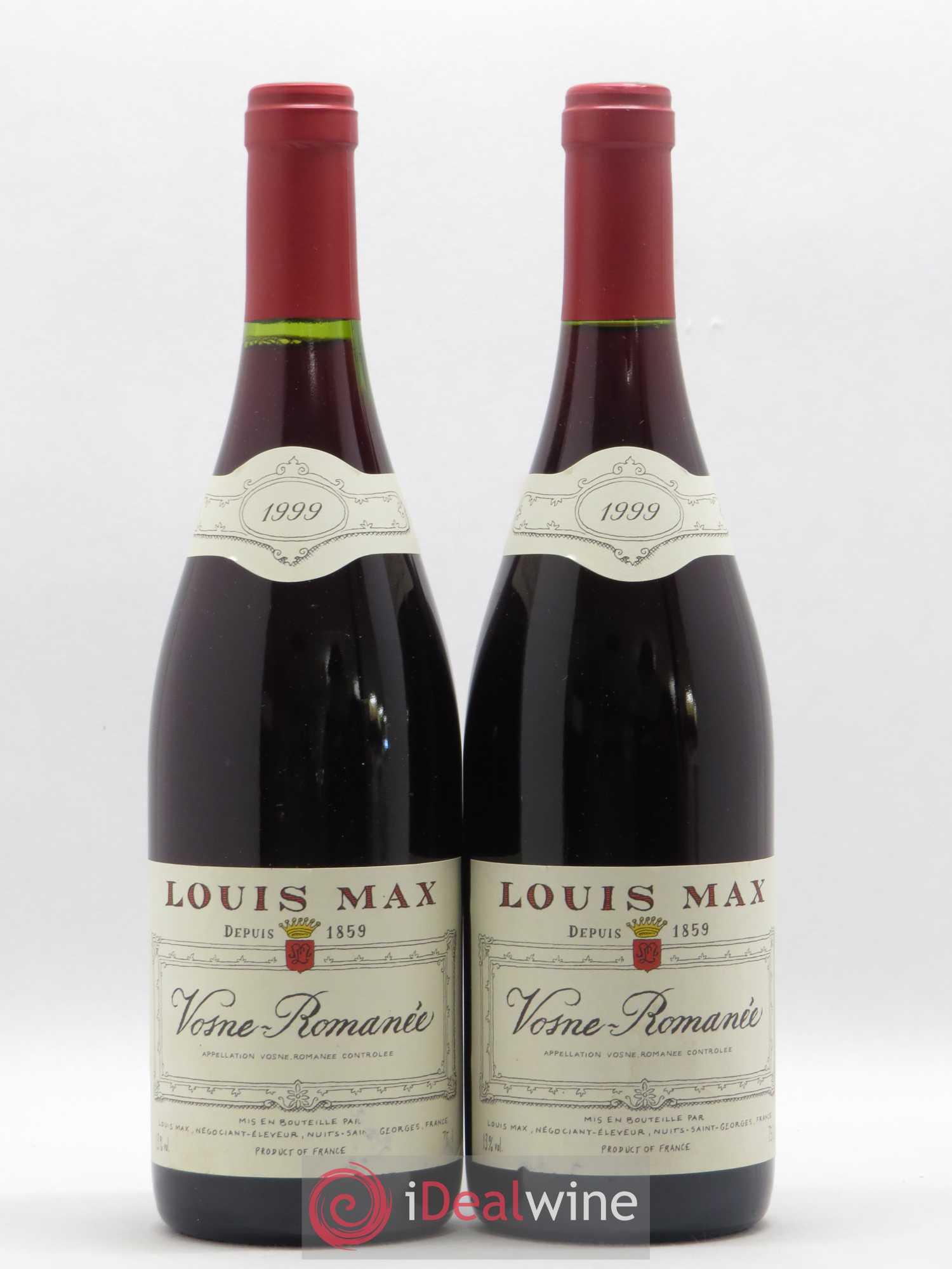 Vosne-Romanée Louis Max 1999 - Lot de 2 bouteilles - 0