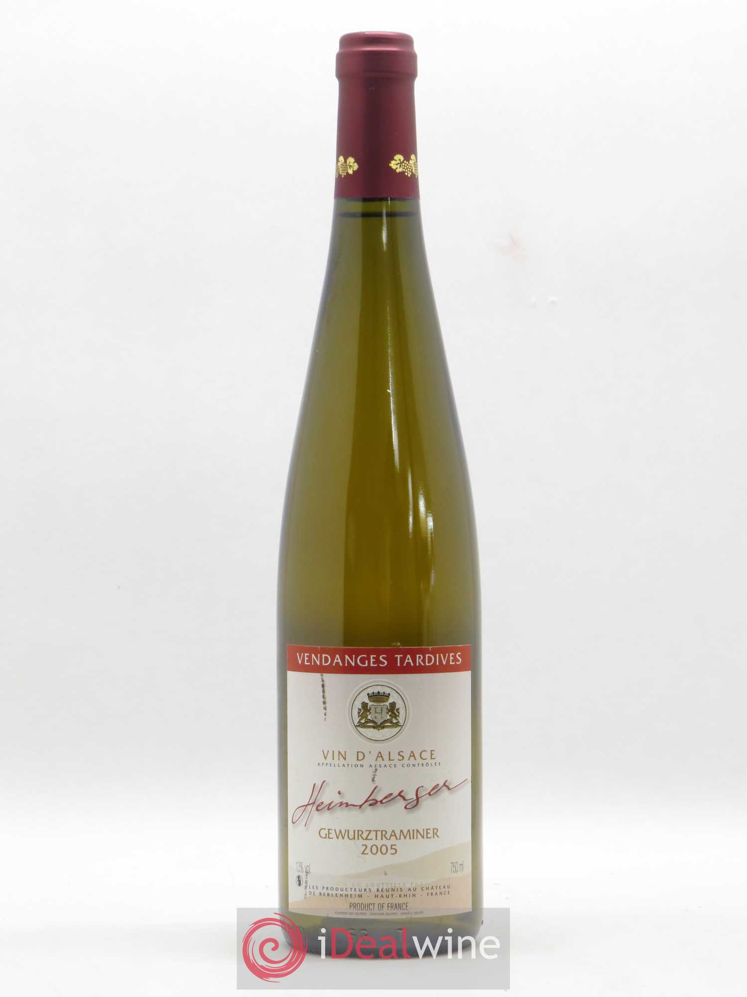 Gewurztraminer Heimberger Vendanges Tardives 2005 - Posten von 1 Flasche - 0