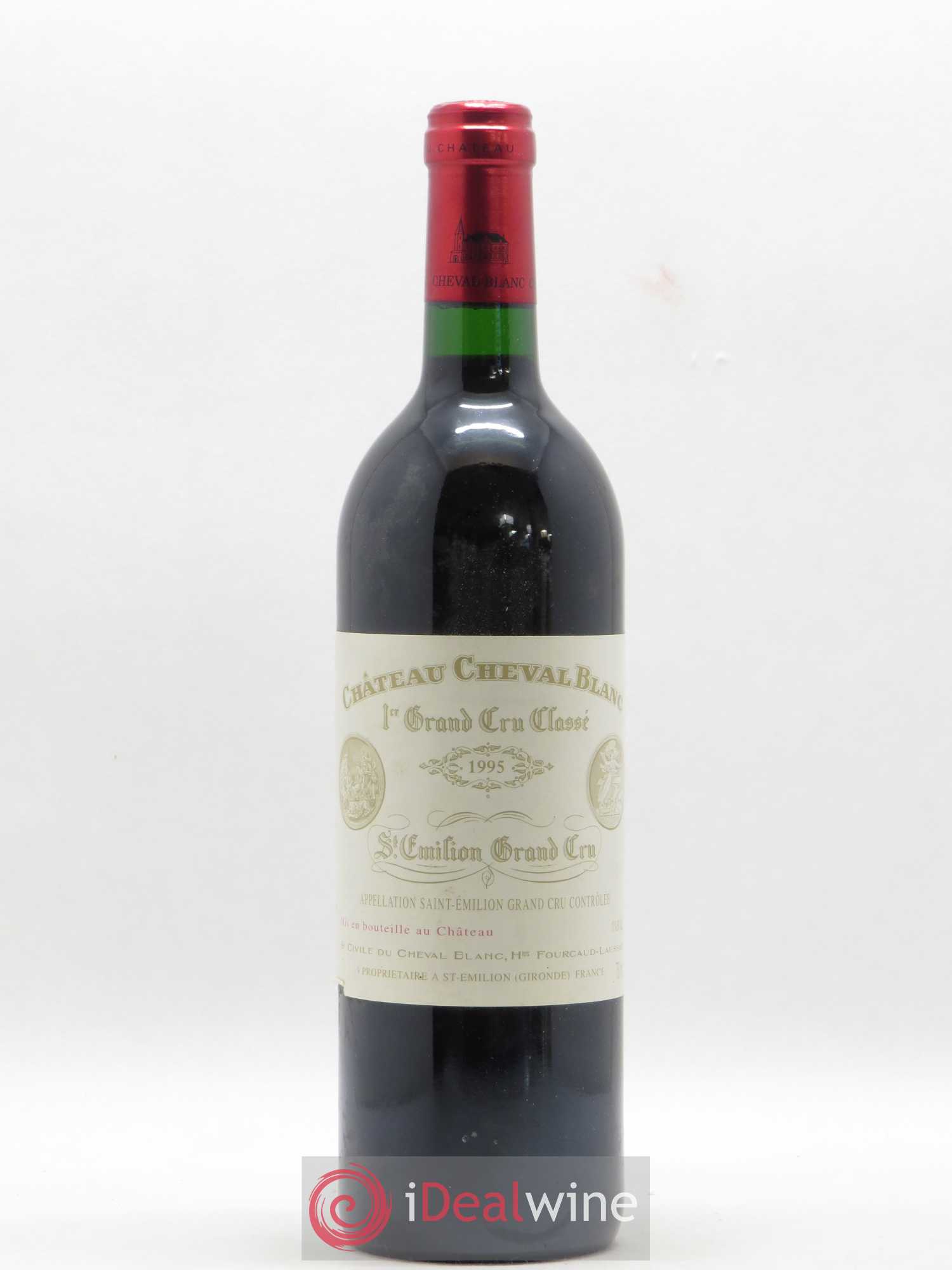 Château Cheval Blanc 1er Grand Cru Classé A 1995 - Lot de 1 bouteille - 0