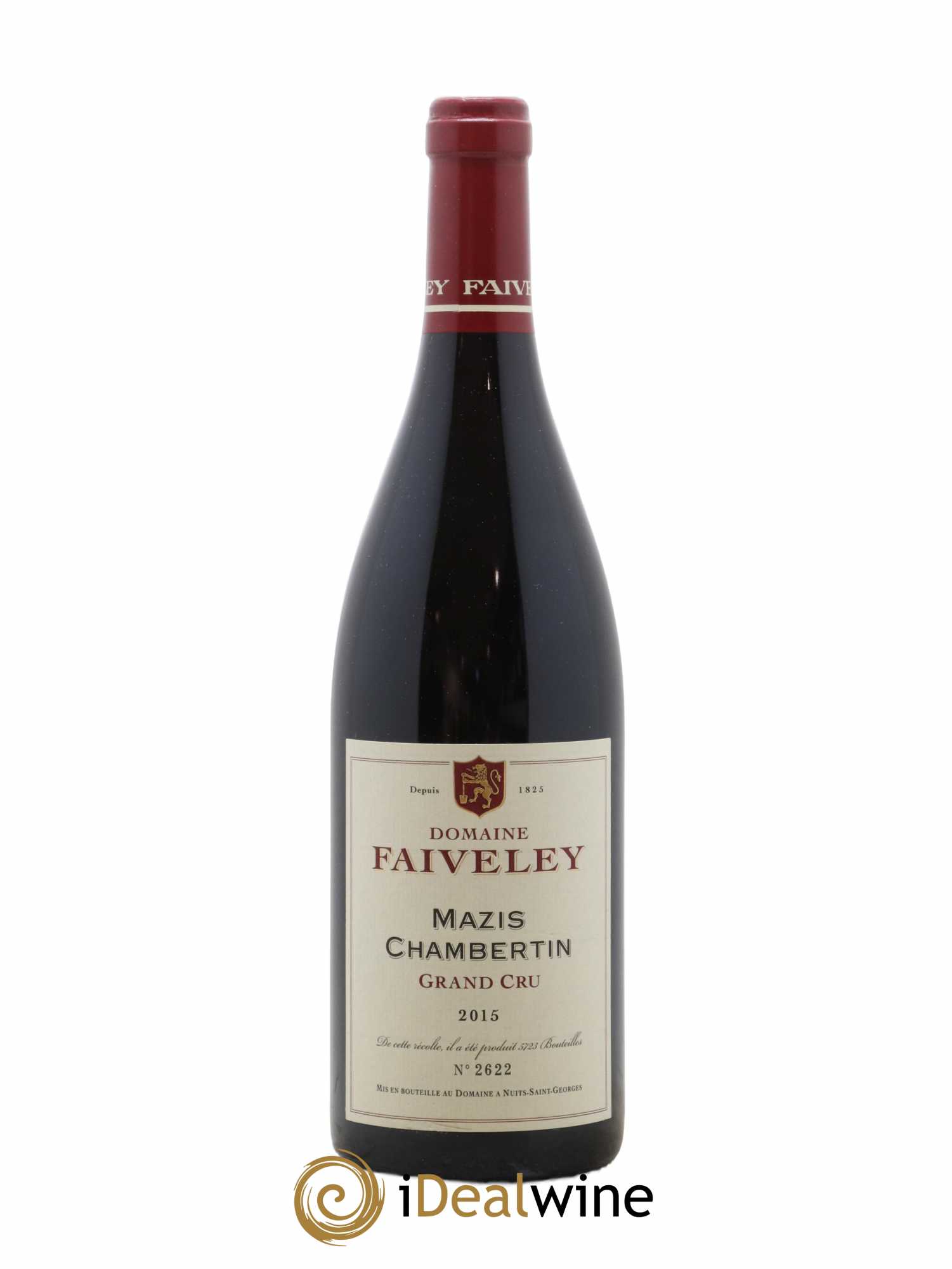 Mazis-Chambertin Grand Cru Faiveley 2015 - Lot de 1 bouteille - 0