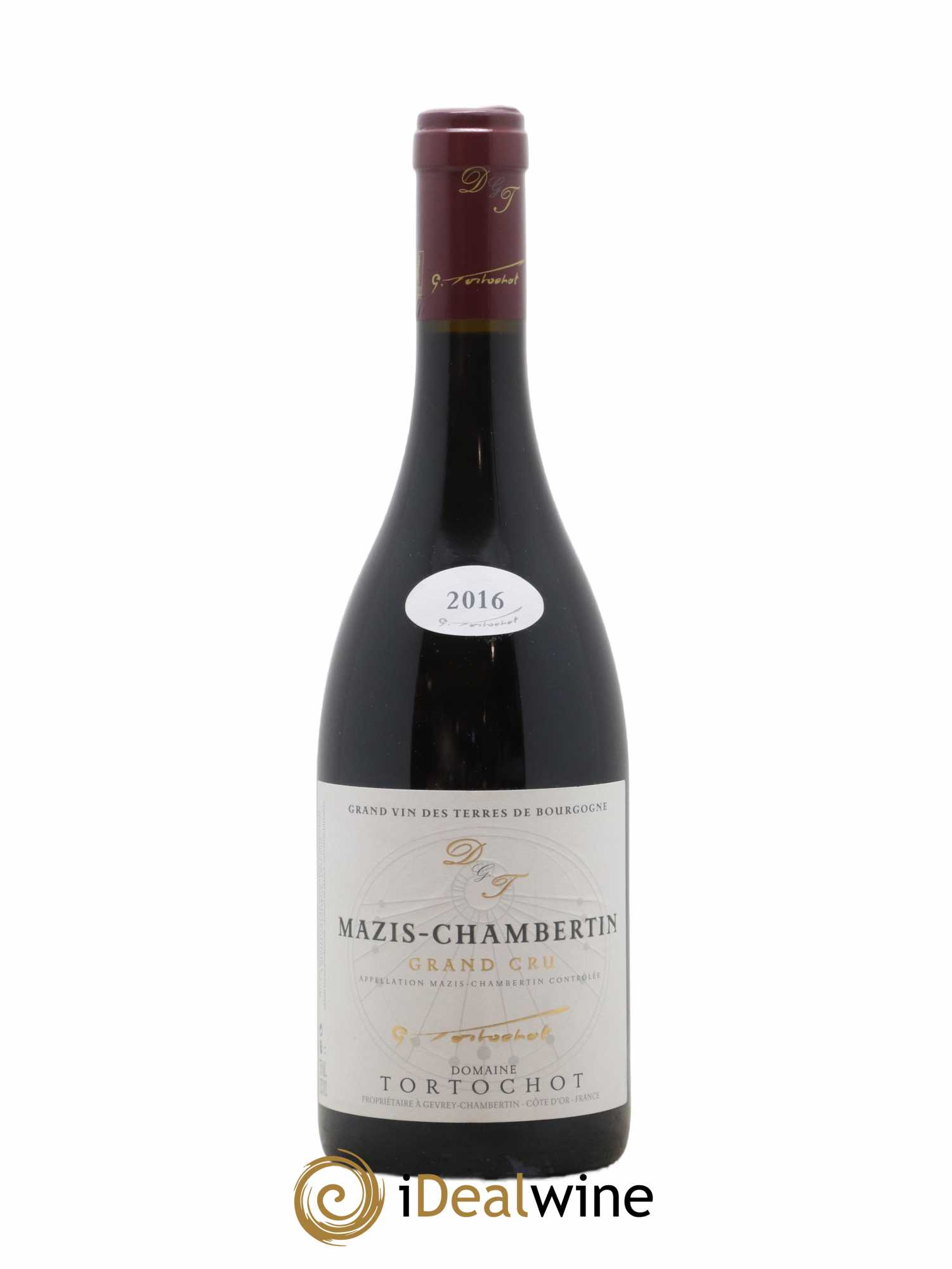 Mazis-Chambertin Grand Cru Tortochot (Domaine) 2016 - Lot de 1 bouteille - 0