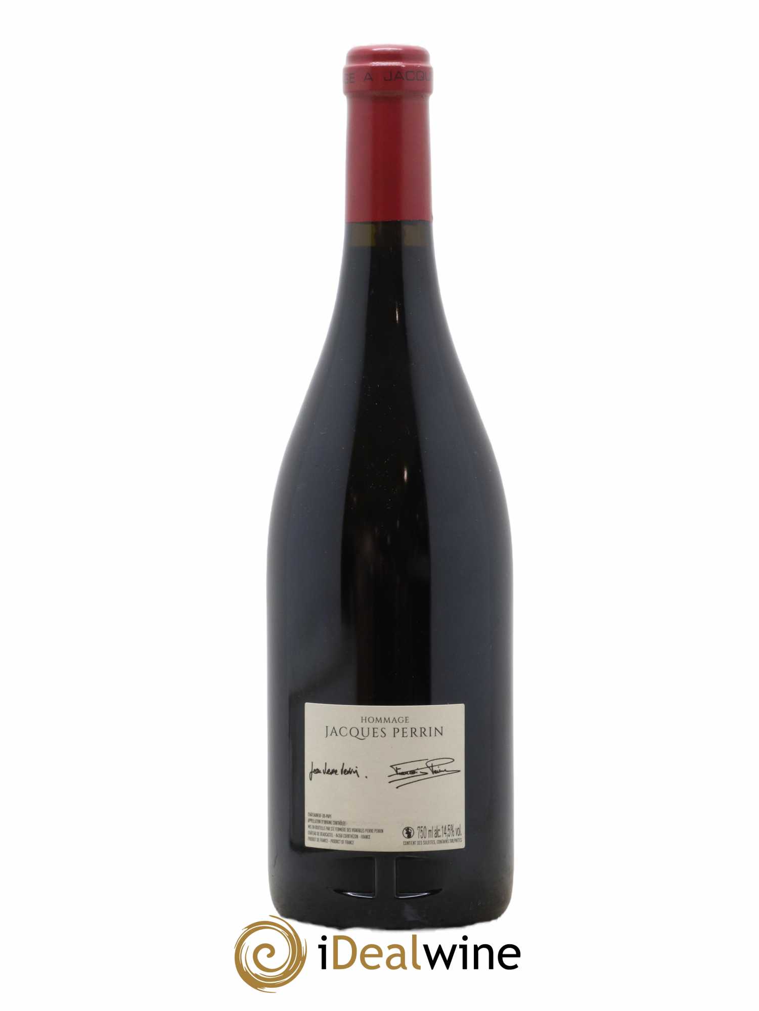 Châteauneuf-du-Pape Château de Beaucastel Hommage à Jacques Perrin Famille Perrin 2016 - Lot de 1 bouteille - 2