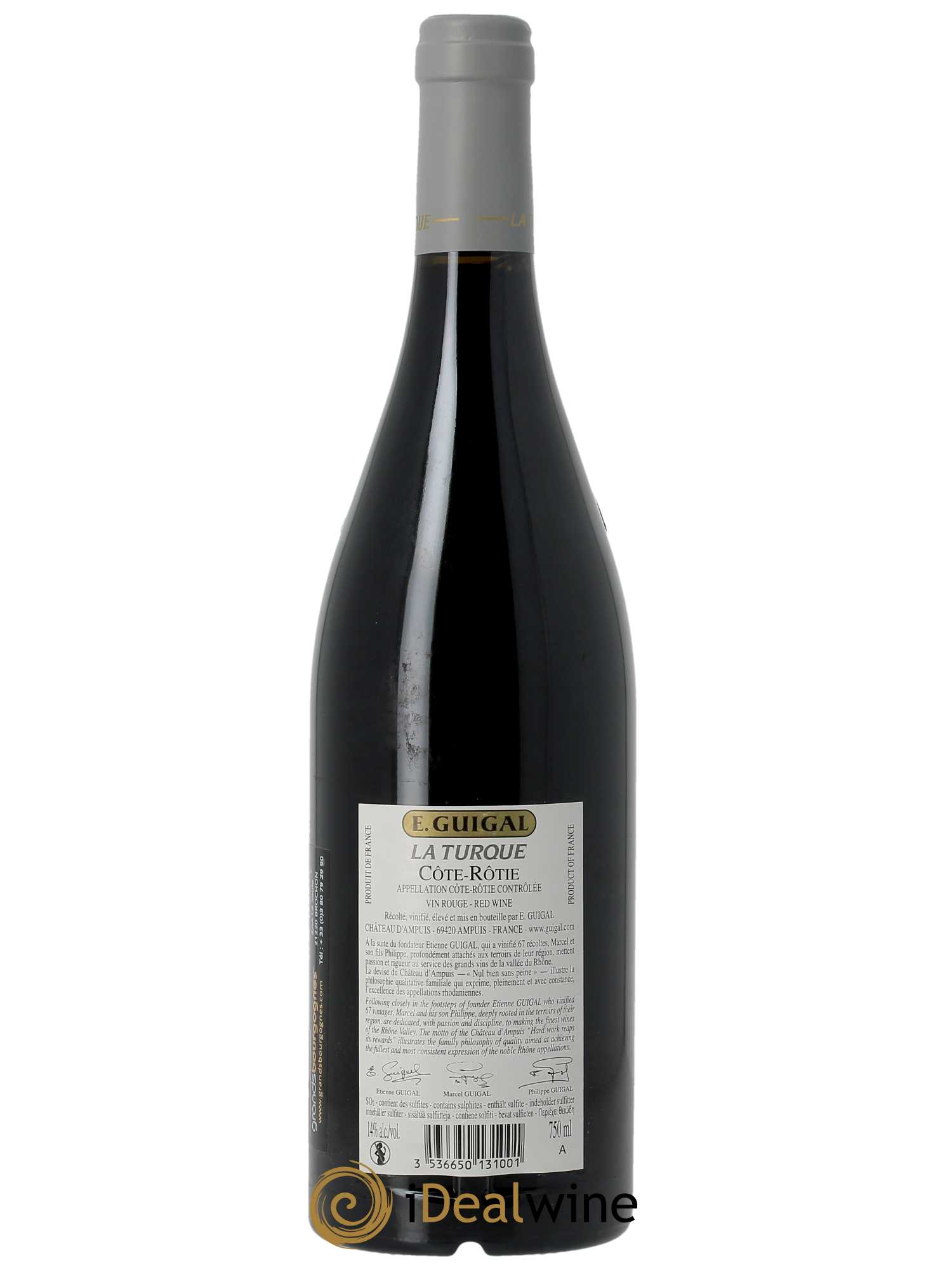 Côte-Rôtie La Turque Guigal 2015 - Lot de 1 bouteille - 1