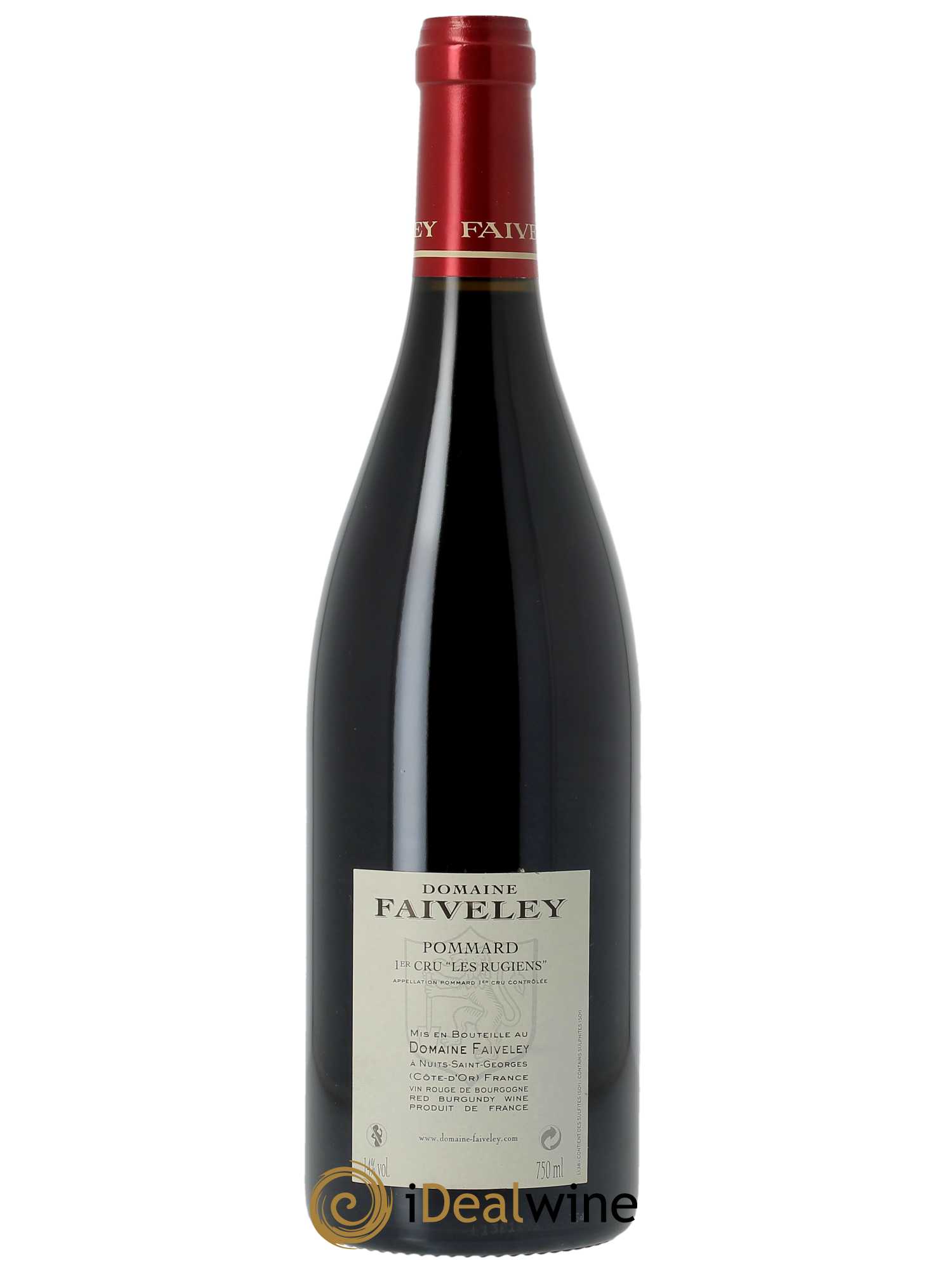 Pommard 1er Cru Les Rugiens Domaine Faiveley 2019 - Lot de 1 bouteille - 1