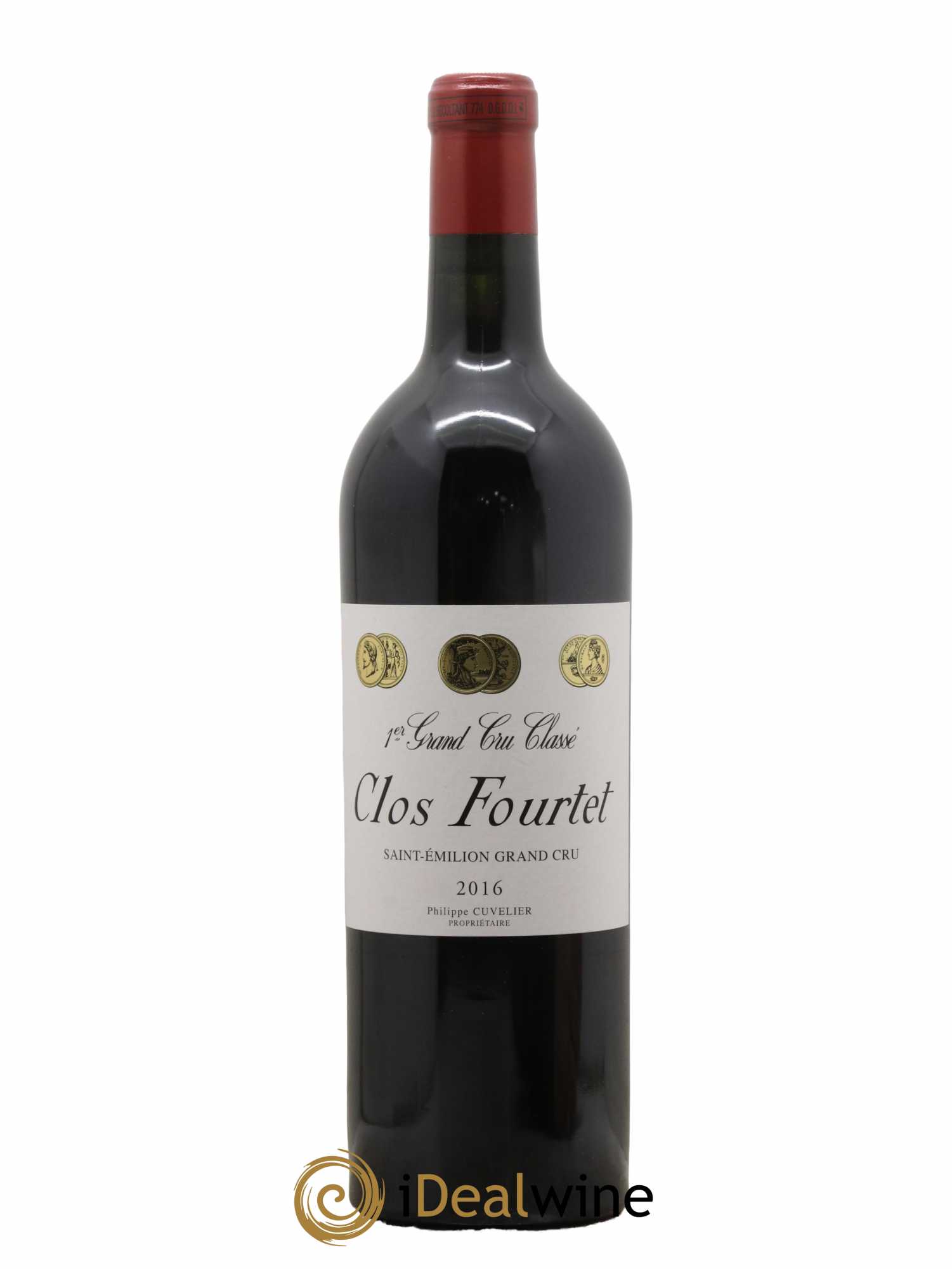 Clos Fourtet 1er Grand Cru Classé B 2016 - Lot de 1 bouteille - 0
