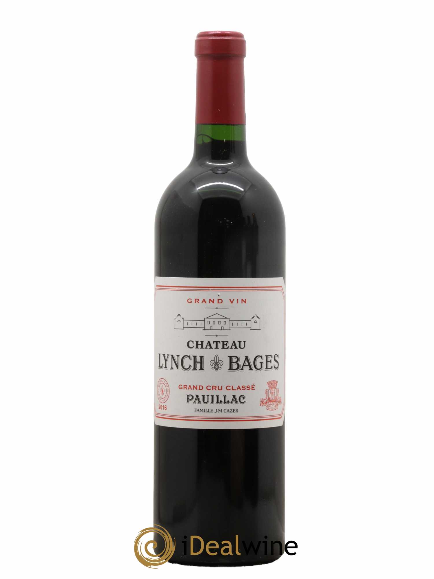 Château Lynch Bages 5ème Grand Cru Classé 2016 - Lot de 1 bouteille - 0