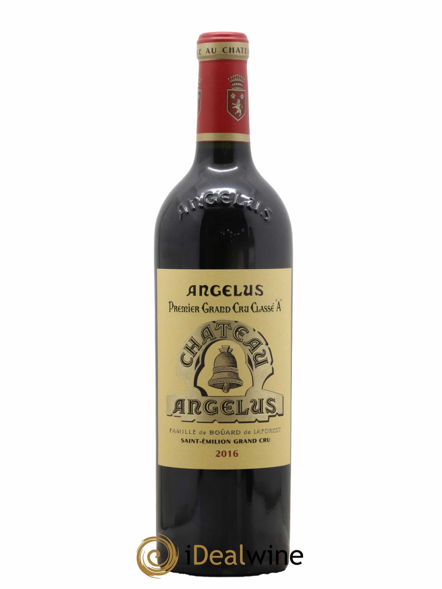 Château Angélus 1er Grand Cru Classé A 2016 - Lot de 1 bouteille - 0