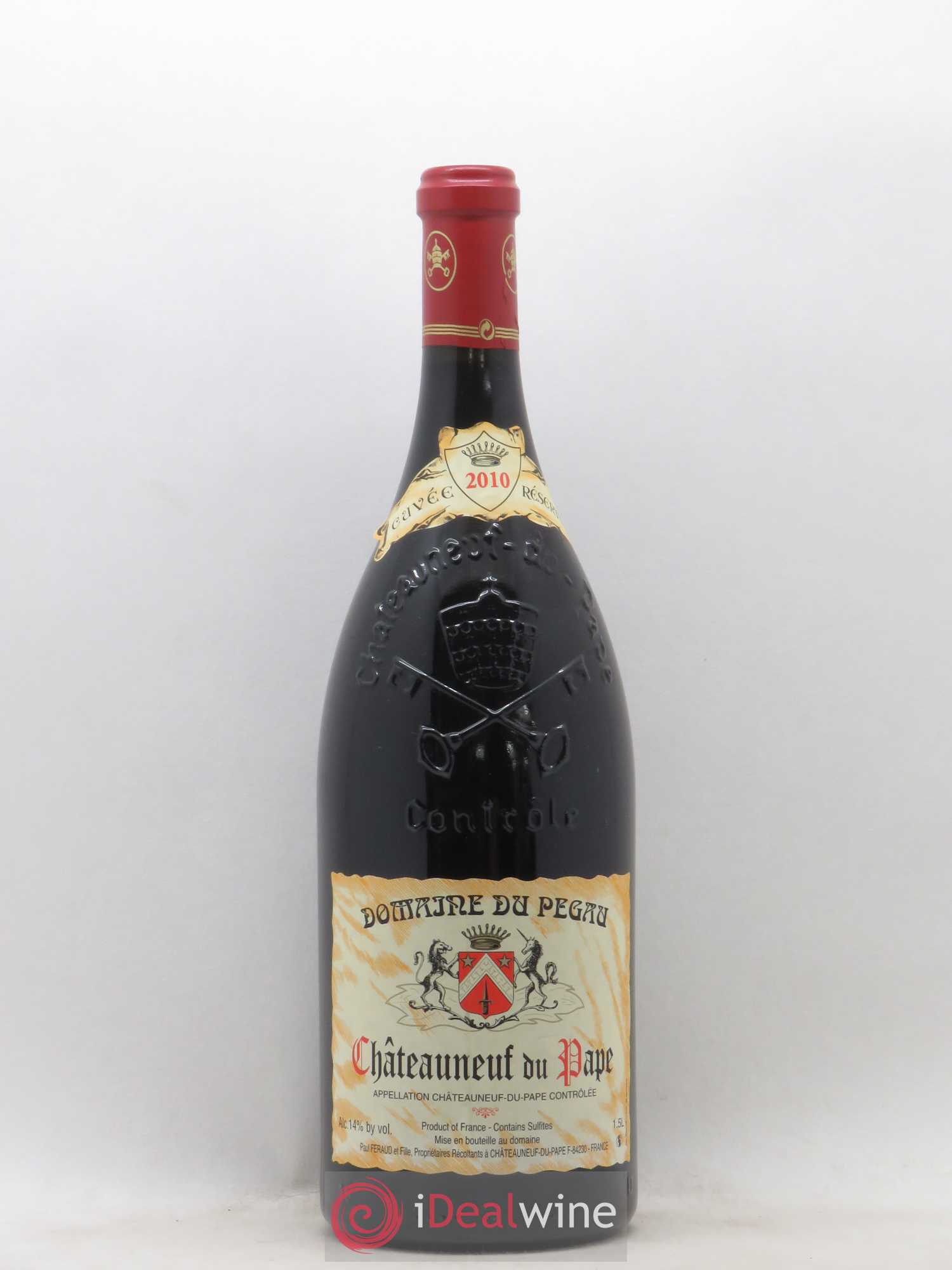 Châteauneuf-du-Pape Domaine du Pégau Cuvée Réservée Paul et Laurence Féraud 2010 - Lot de 1 magnum - 0