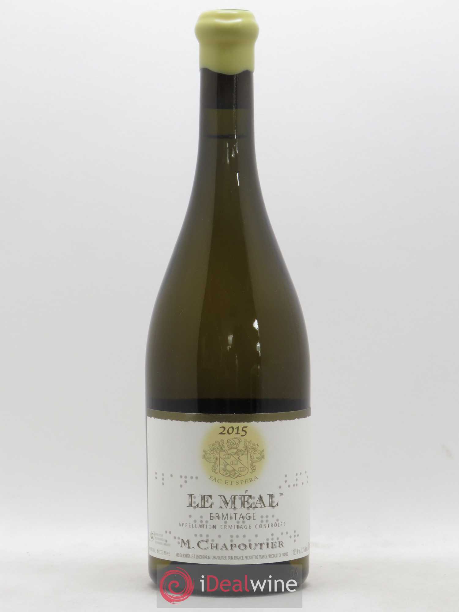 Hermitage Ermitage Le Méal Chapoutier 2015 - Lot de 1 bouteille - 0