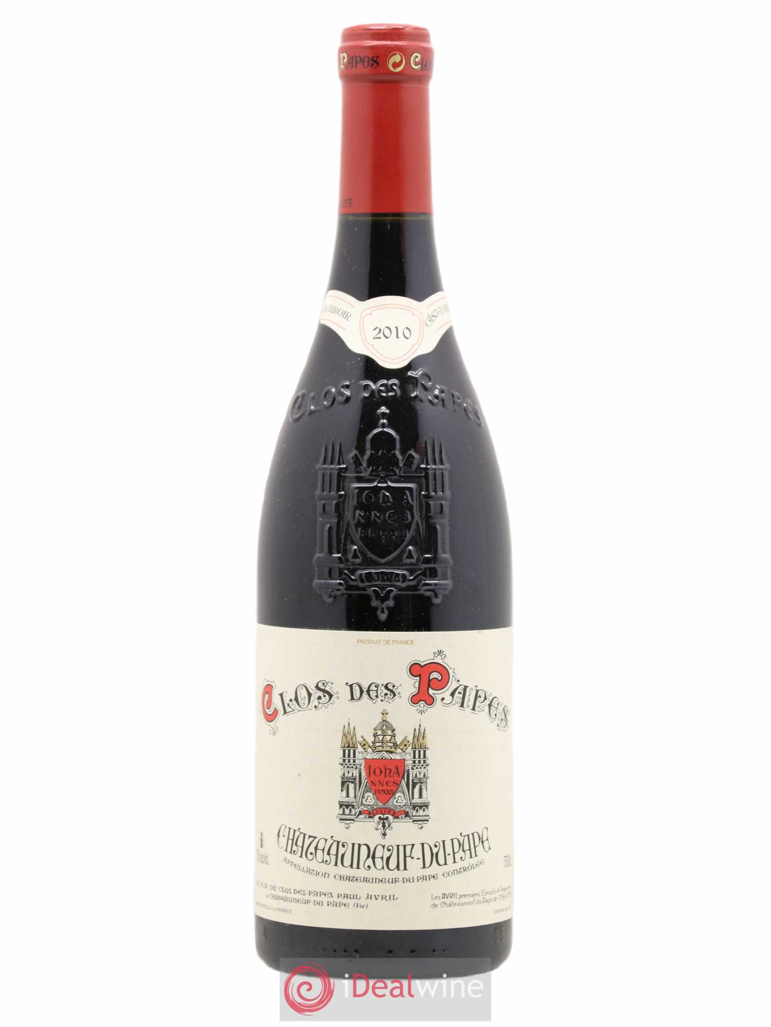Châteauneuf-du-Pape Clos des Papes - Paul Avril 2010 - Lot de 1 bouteille - 0
