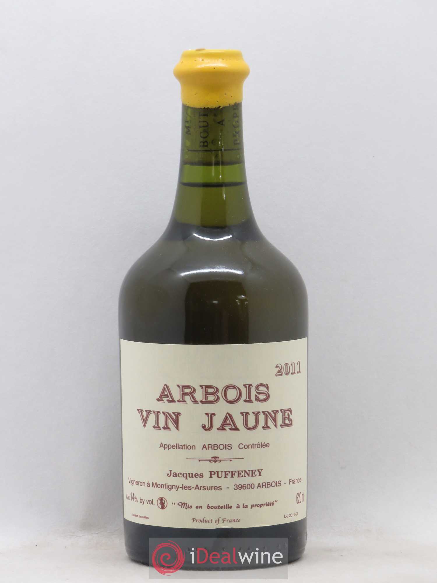 Arbois Vin Jaune Jacques Puffeney 2011 - Lot de 1 bouteille - 0