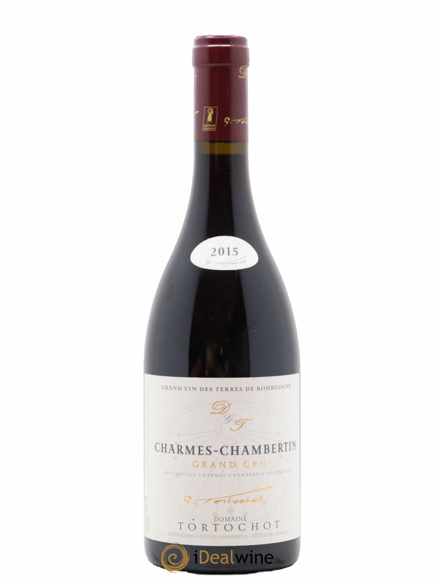 Charmes-Chambertin Grand Cru Tortochot (Domaine) 2015 - Lot de 1 bouteille - 0
