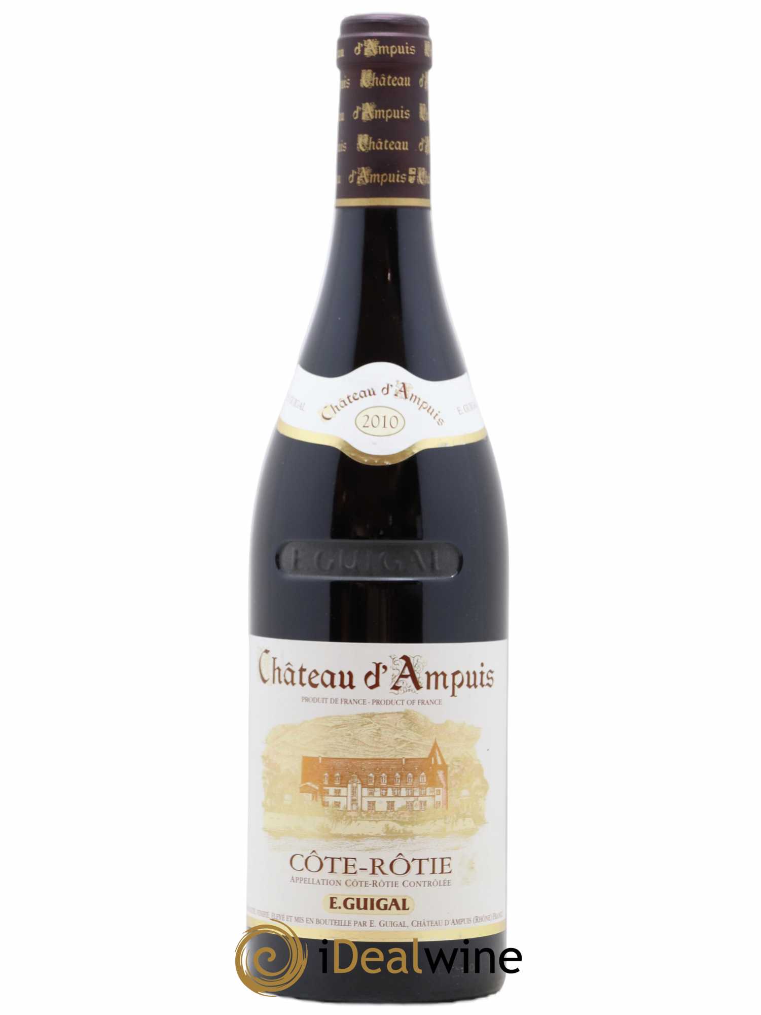 Côte-Rôtie Château d'Ampuis Guigal 2010 - Lot de 1 bouteille - 0