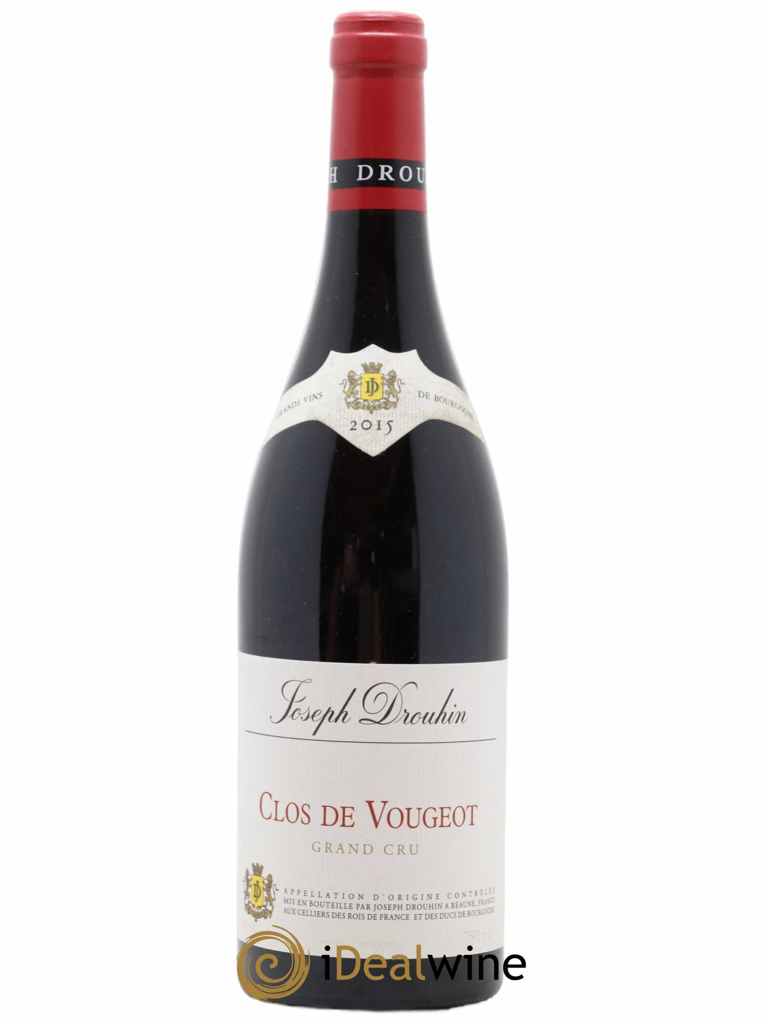Clos de Vougeot Grand Cru Joseph Drouhin 2015 - Lot de 1 bouteille - 0