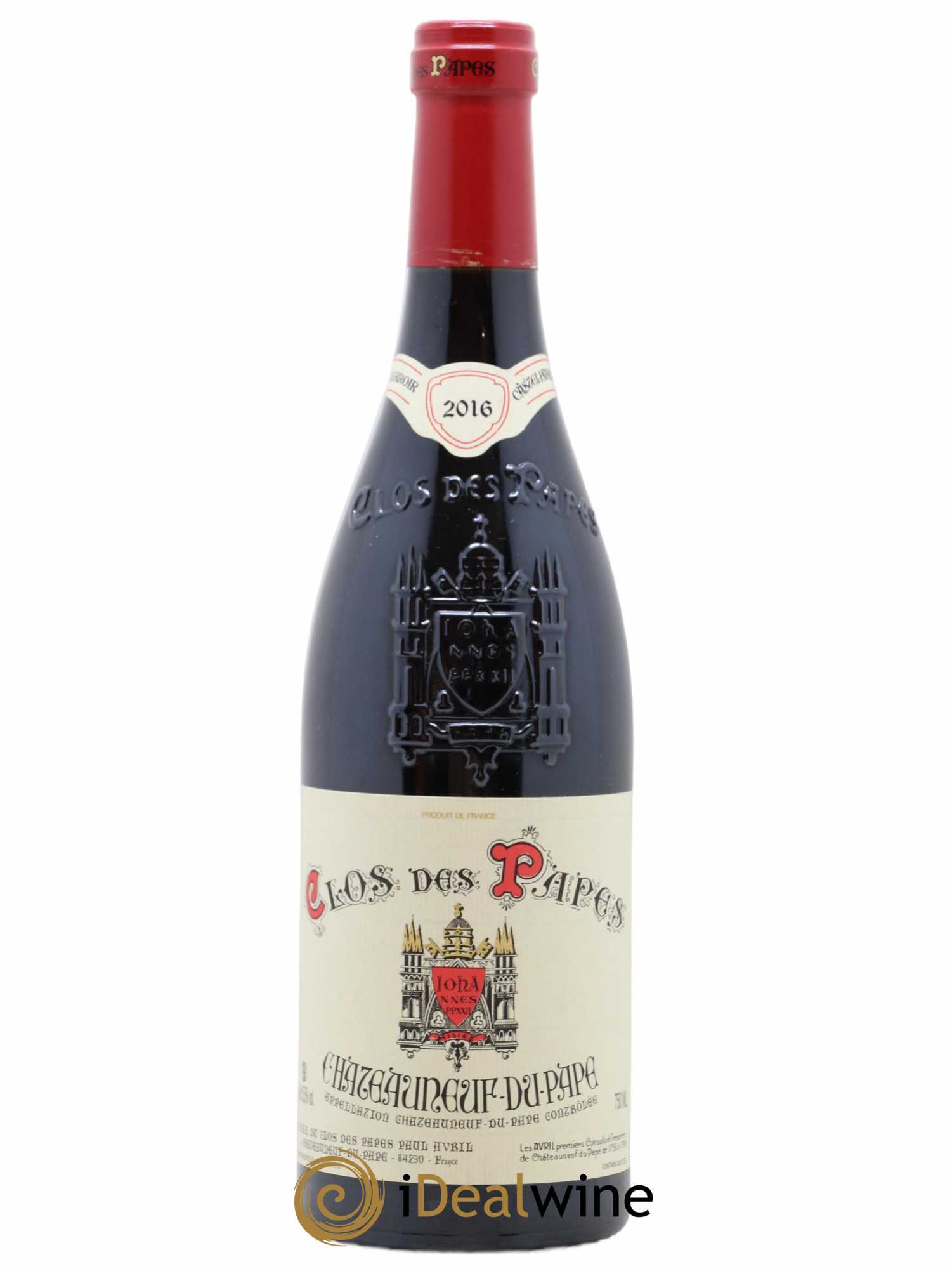 Châteauneuf-du-Pape Clos des Papes - Paul Avril 2016 - Lot de 1 bouteille - 0