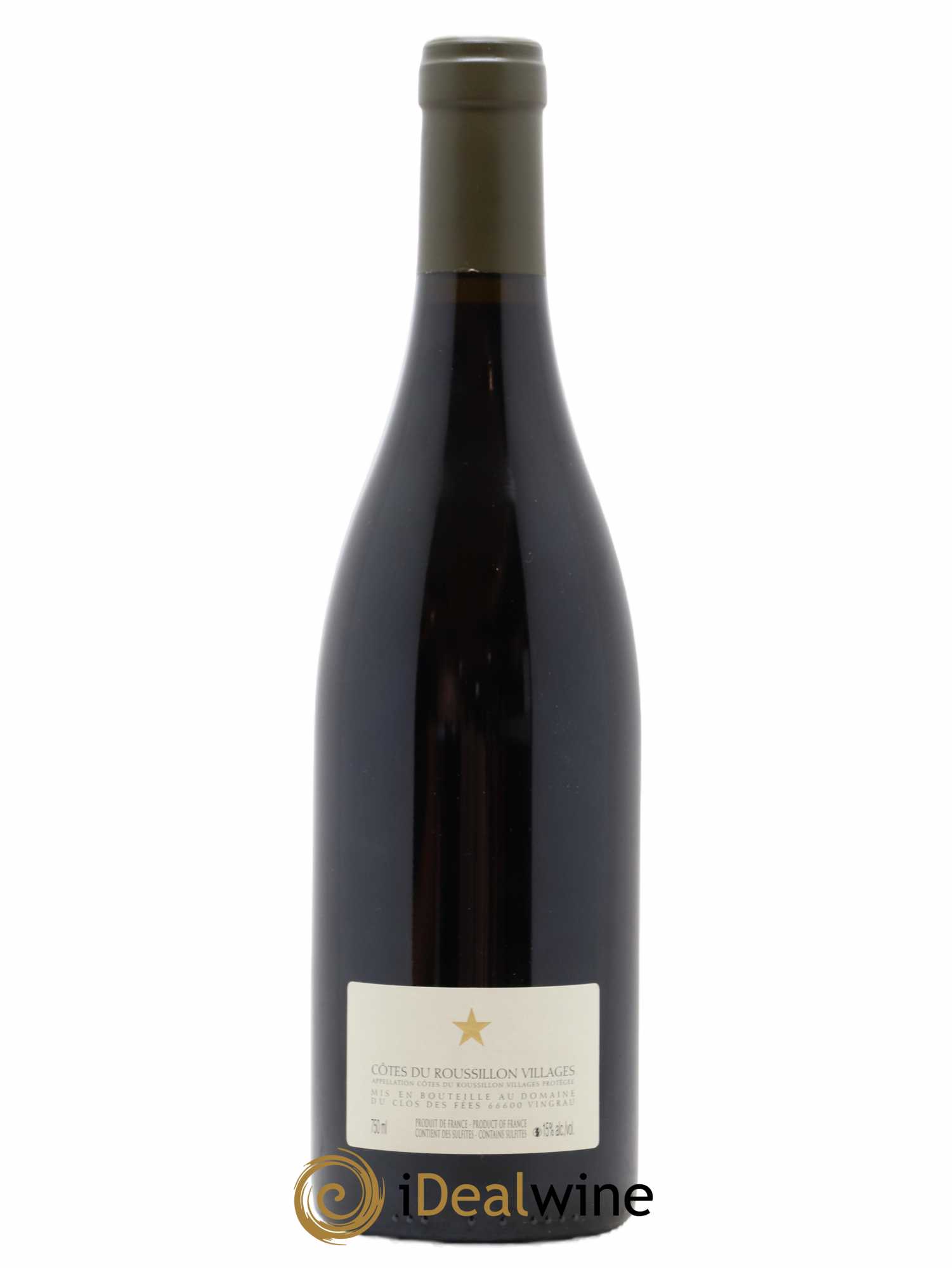 Côtes du Roussillon Villages Clos des Fées Hervé Bizeul 2017 - Lot de 1 bouteille - 1