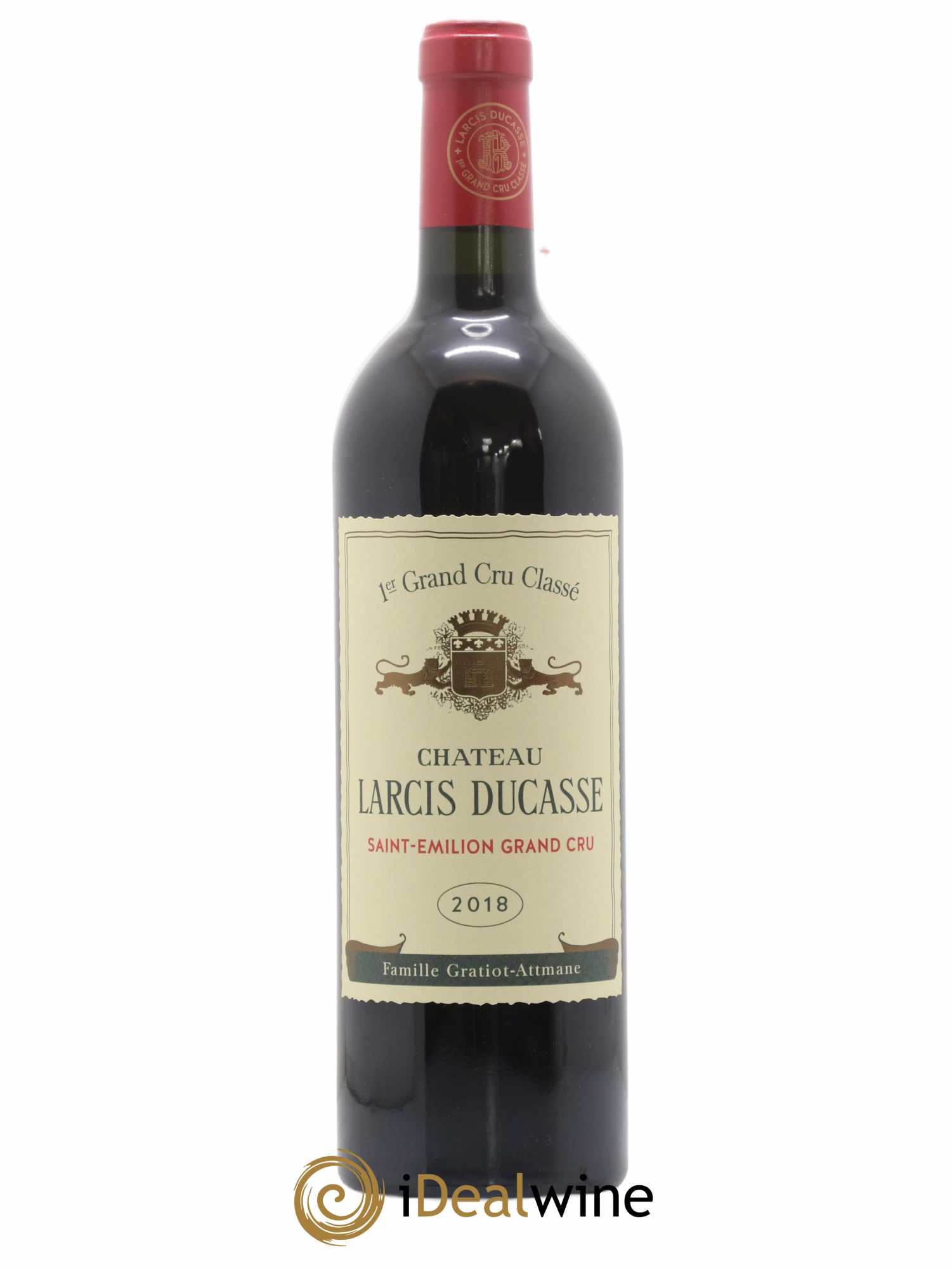 Château Larcis Ducasse 1er Grand Cru Classé B 2018 - Lot de 1 bouteille - 0