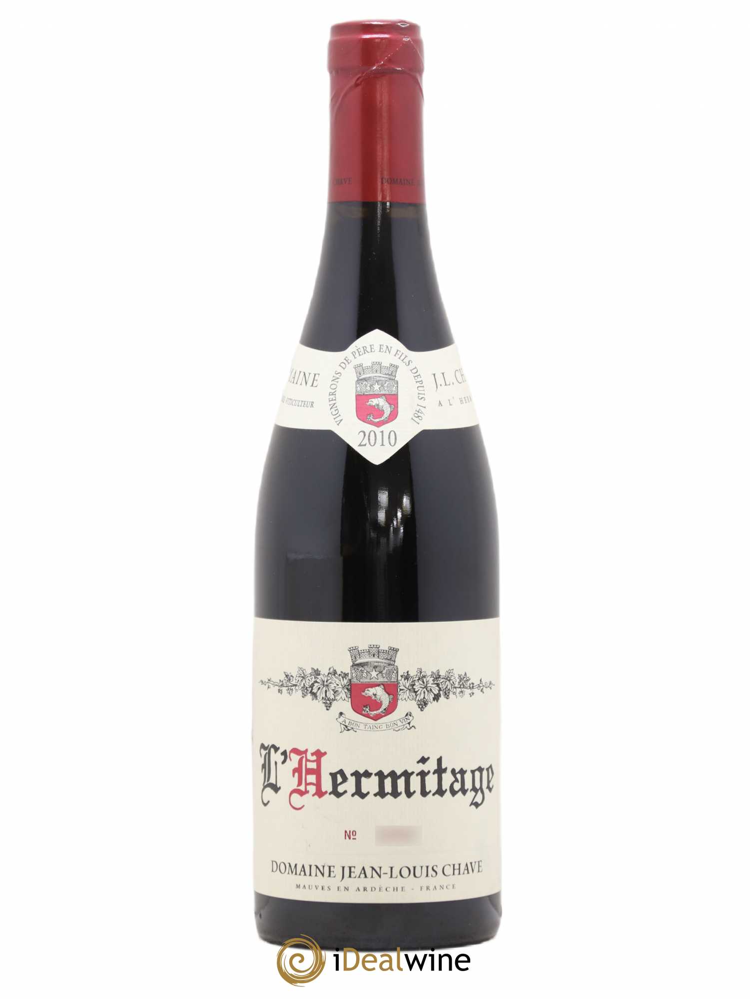 Hermitage Jean-Louis Chave 2010 - Lot de 1 bouteille - 0