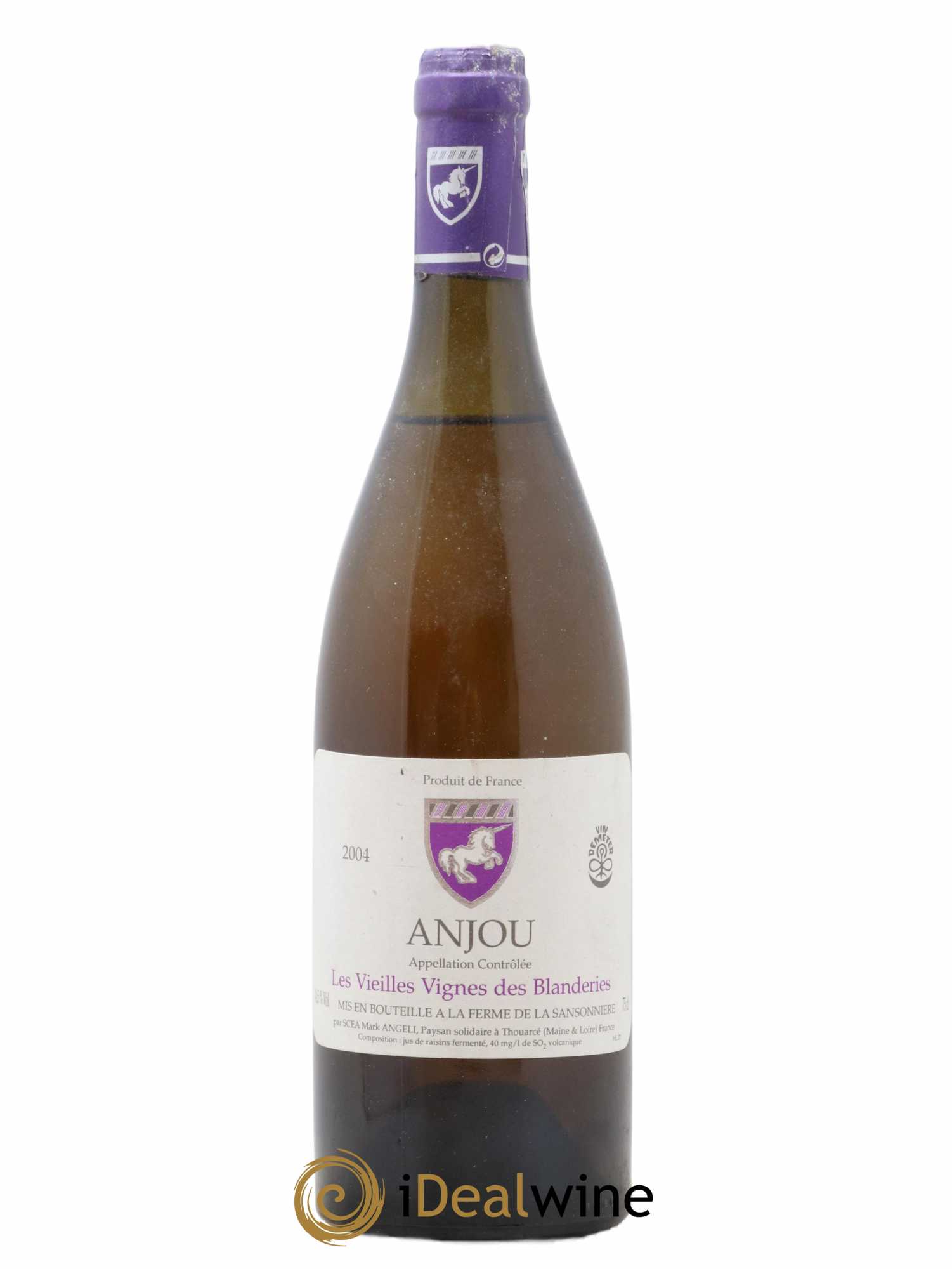 Anjou Les Vieilles Vignes des Blanderies Mark Angeli (Domaine) - Ferme de la Sansonnière 2004 - Lot de 1 bouteille - 0