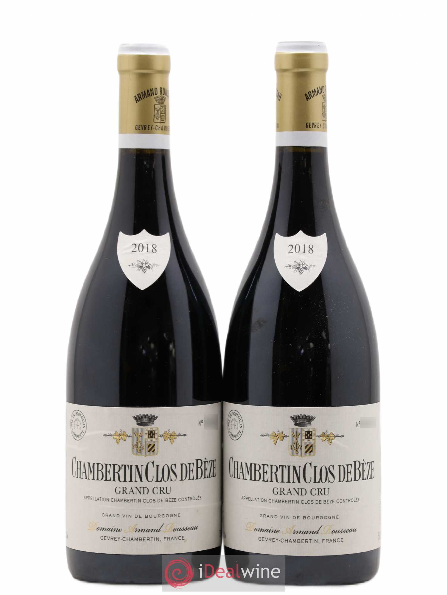 Chambertin Clos de Bèze Grand Cru Armand Rousseau (Domaine) 2018 - Lot de 2 bouteilles - 0