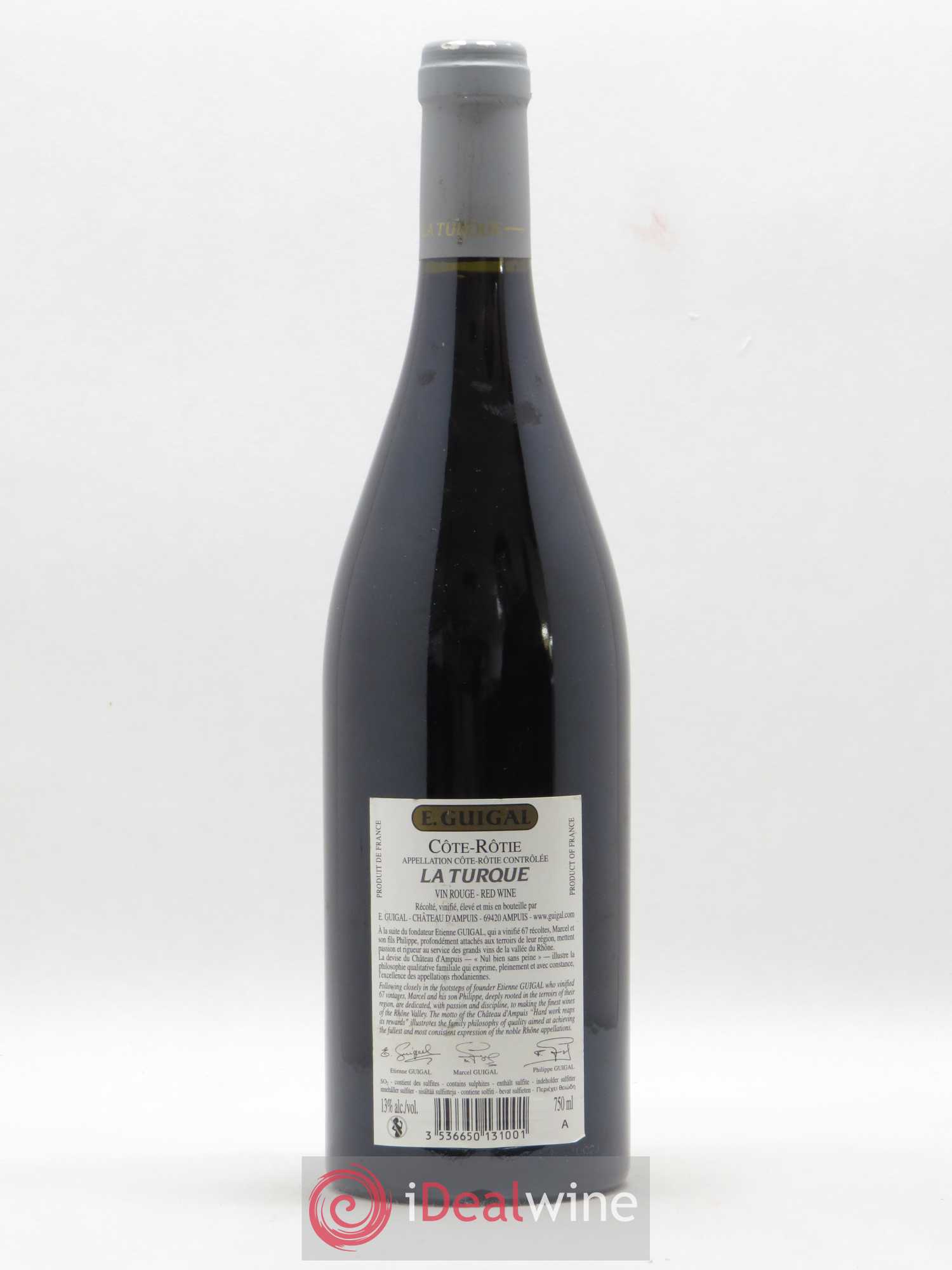 Côte-Rôtie La Turque Guigal 2006 - Lot de 1 bouteille - 1