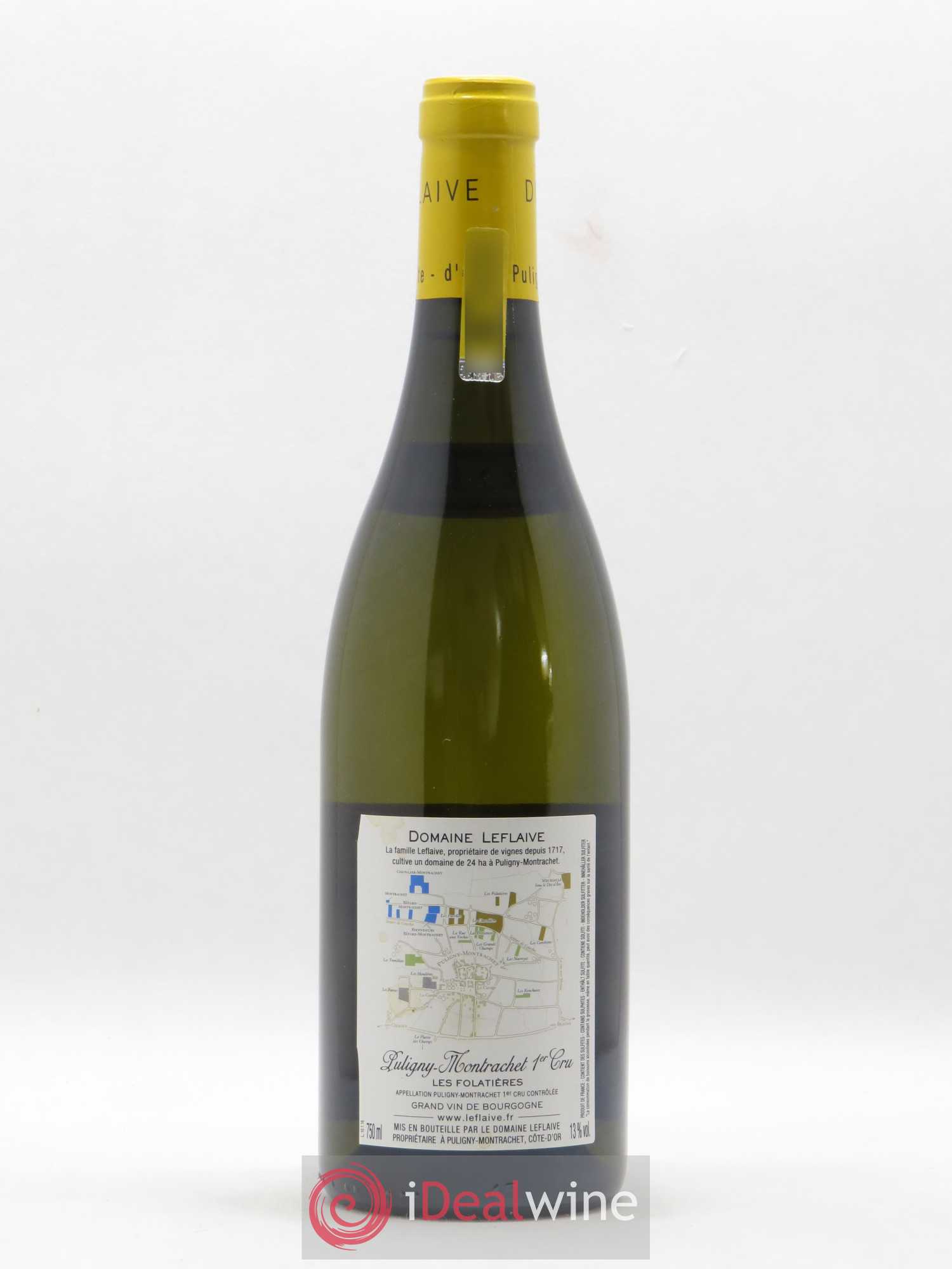 Puligny-Montrachet 1er Cru Les Folatières Leflaive (Domaine) 2016 - Lot de 1 bouteille - 1
