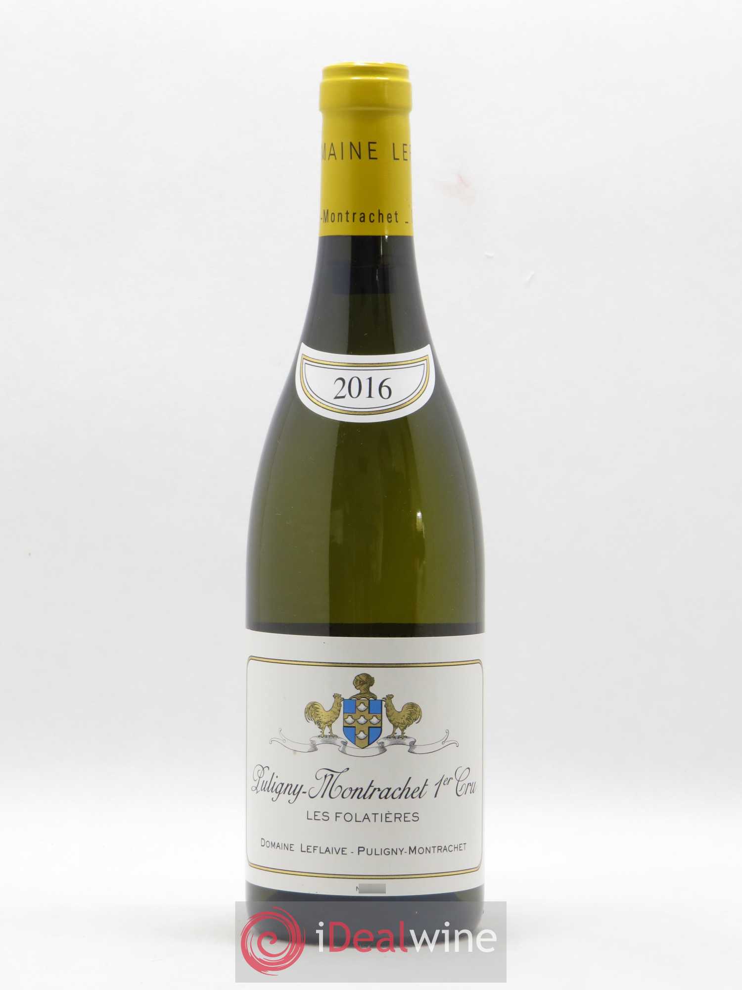 Puligny-Montrachet 1er Cru Les Folatières Leflaive (Domaine) 2016 - Lot de 1 bouteille - 0