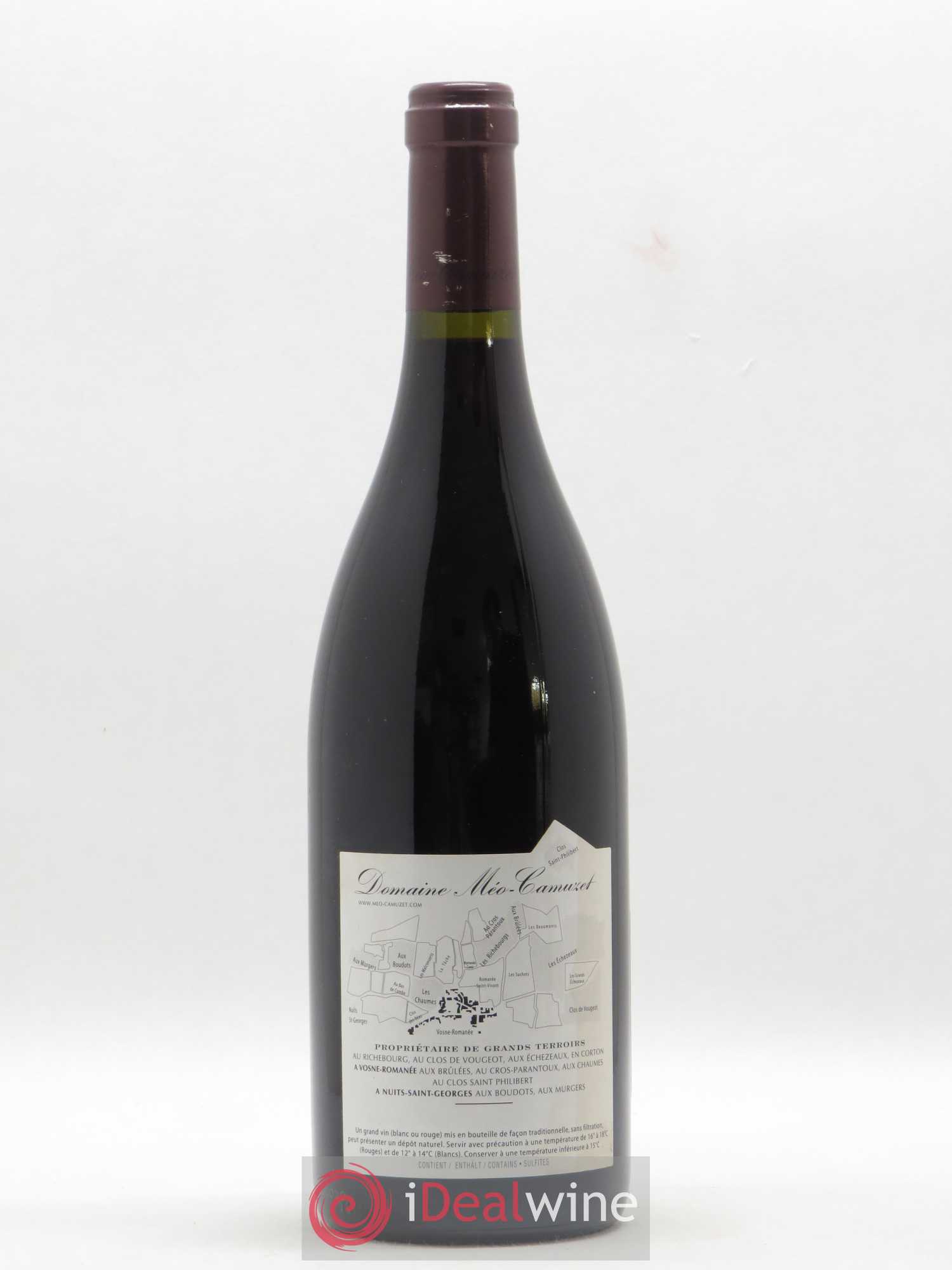 Vosne-Romanée 1er Cru Les Chaumes Méo-Camuzet (Domaine) 2015 - Lot de 1 bouteille - 1