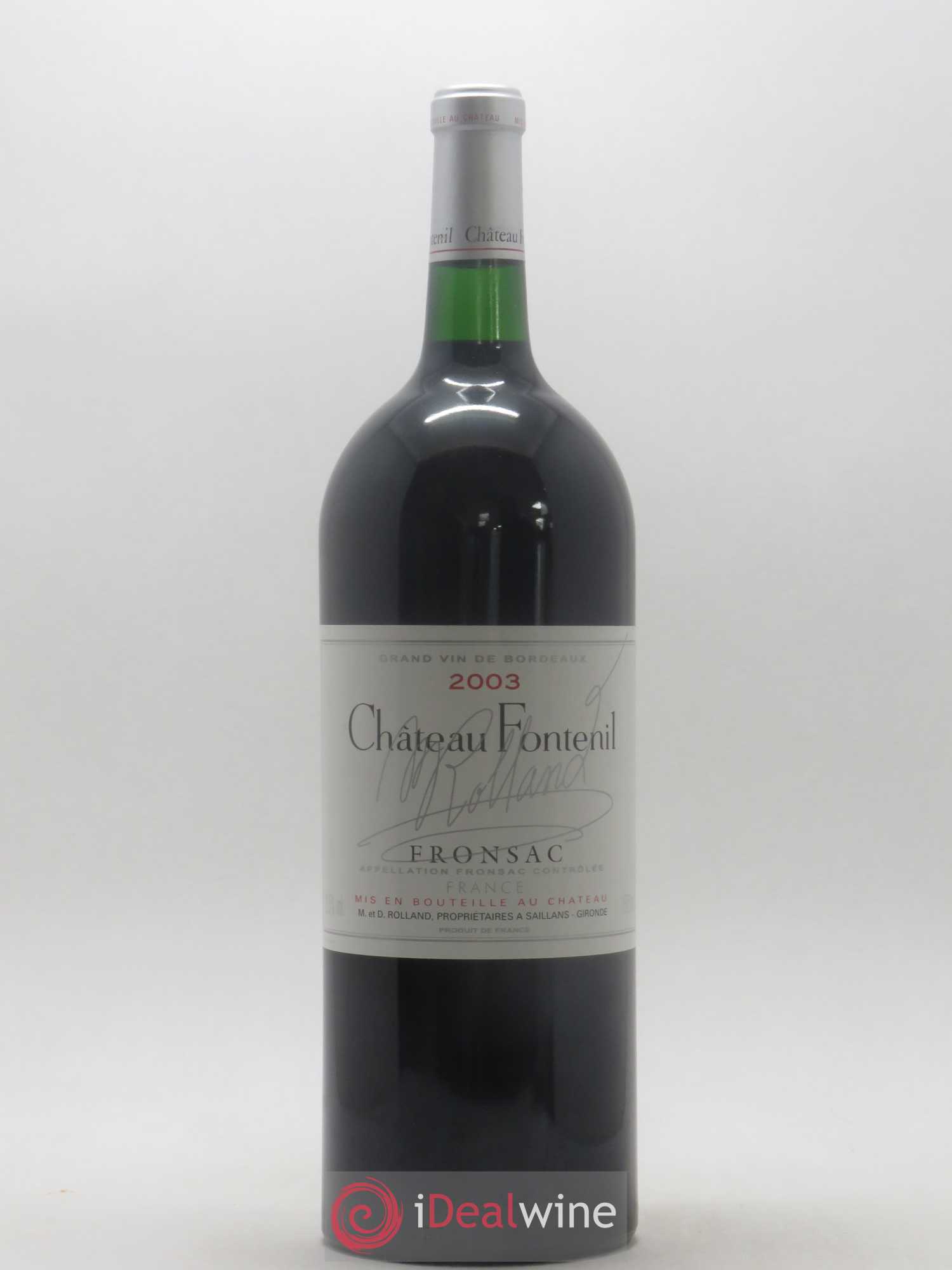 Château Fontenil 2003 - Lot de 1 magnum - 0