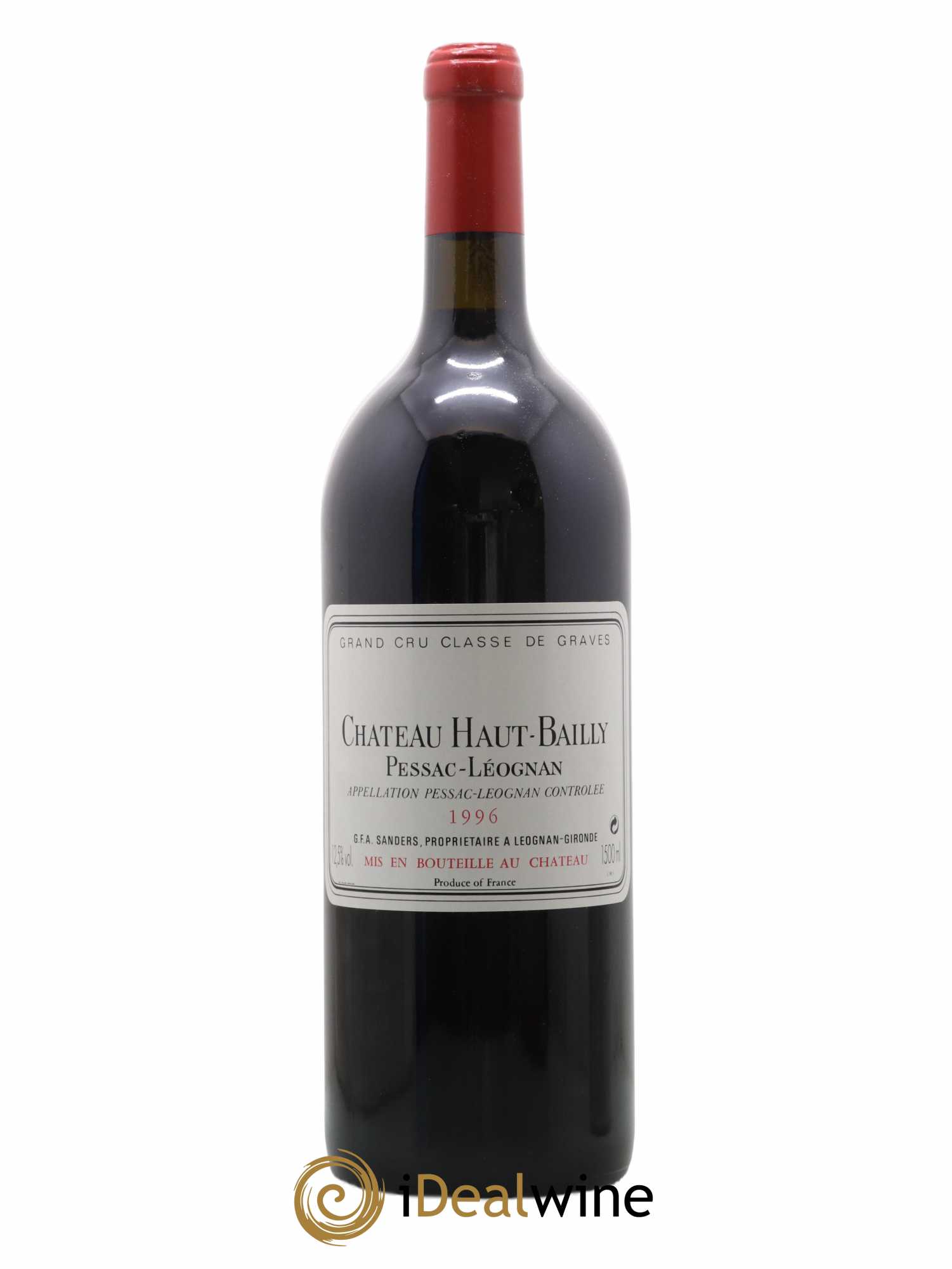 Château Haut-Bailly Cru Classé de Graves 1996 - Lot de 1 magnum - 0