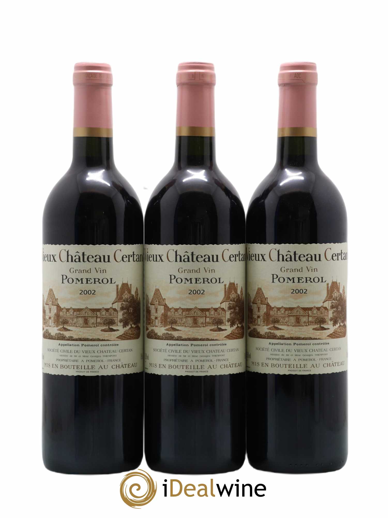 Vieux Château Certan 2002 - Lot of 12 bottles - 1