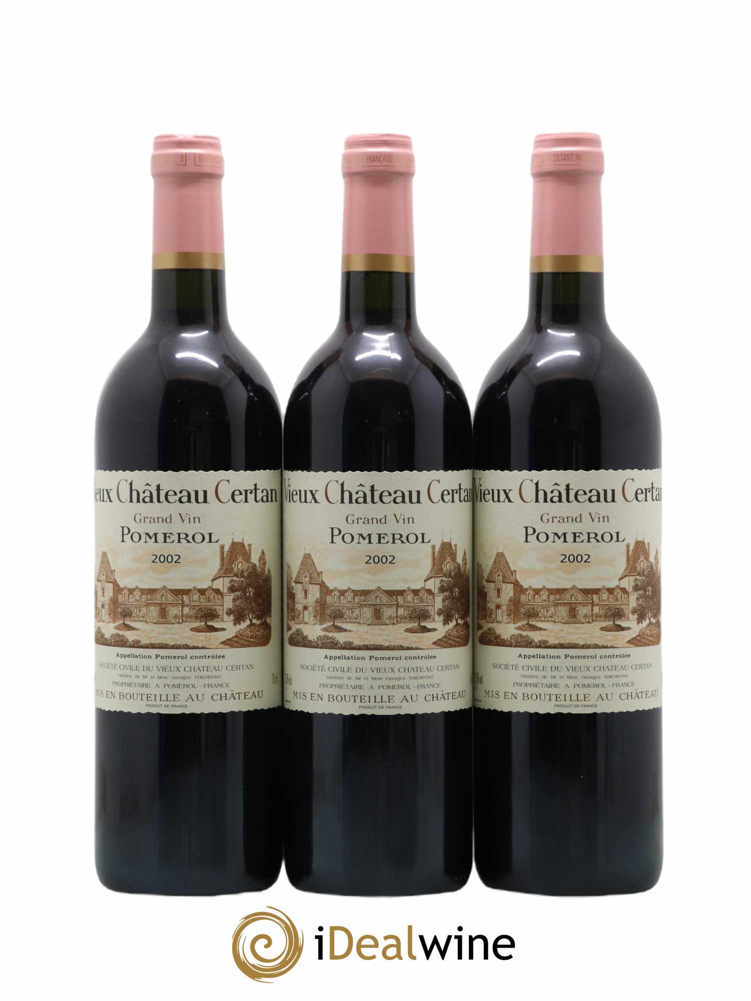 Vieux Château Certan 2002 - Lot of 12 bottles - 2