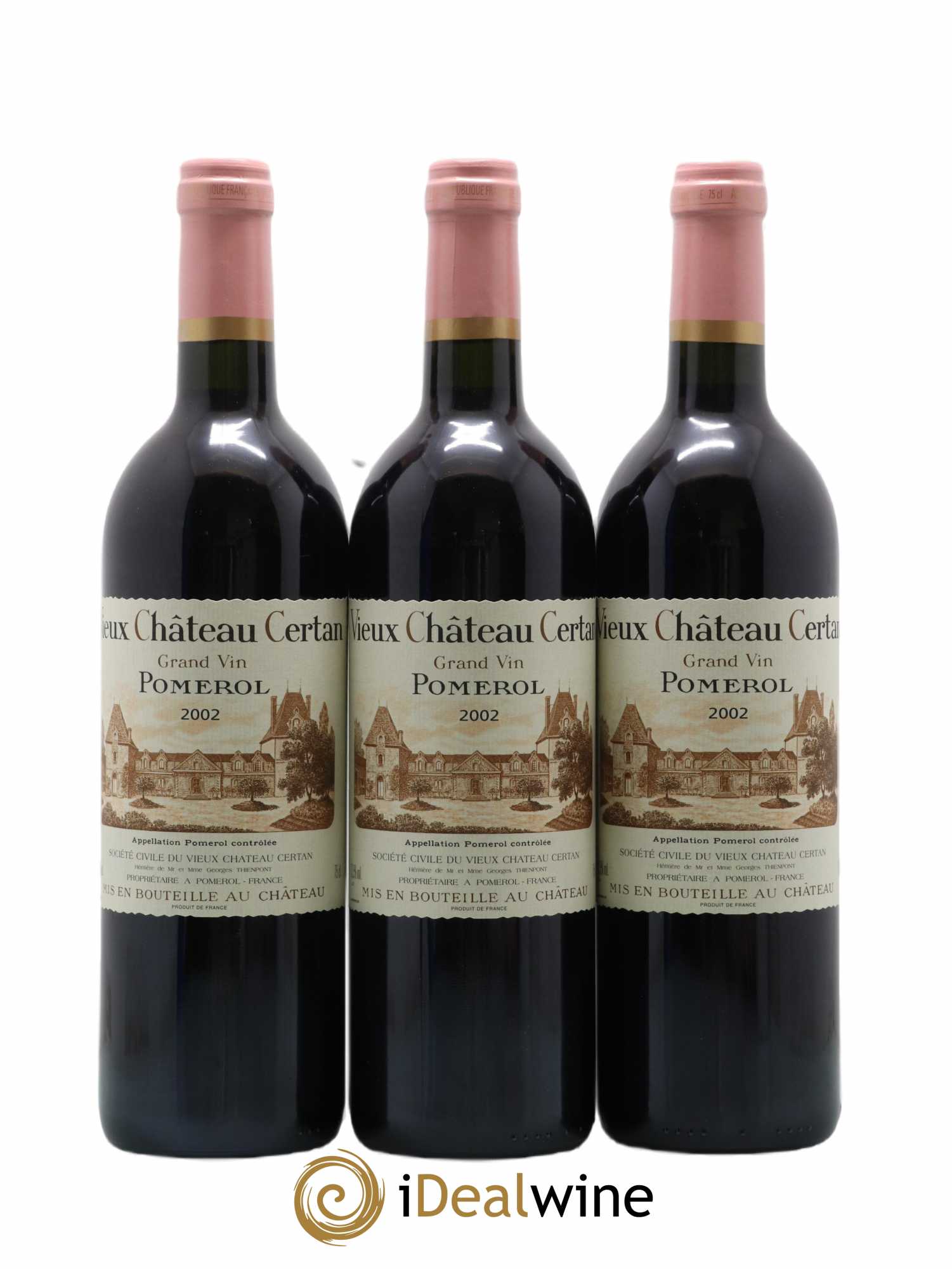 Vieux Château Certan 2002 - Lot of 12 bottles - 3