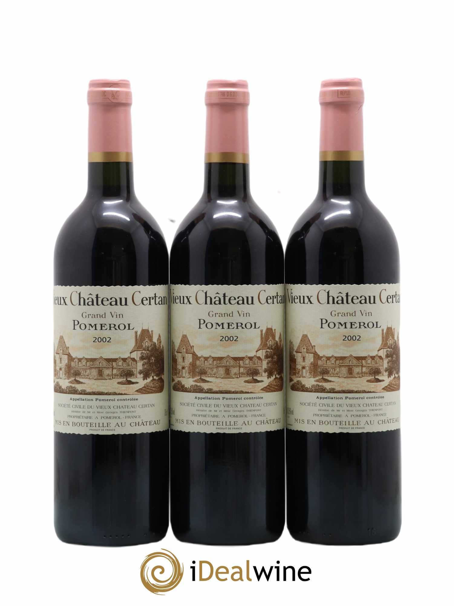 Vieux Château Certan 2002 - Lot of 12 bottles - 4