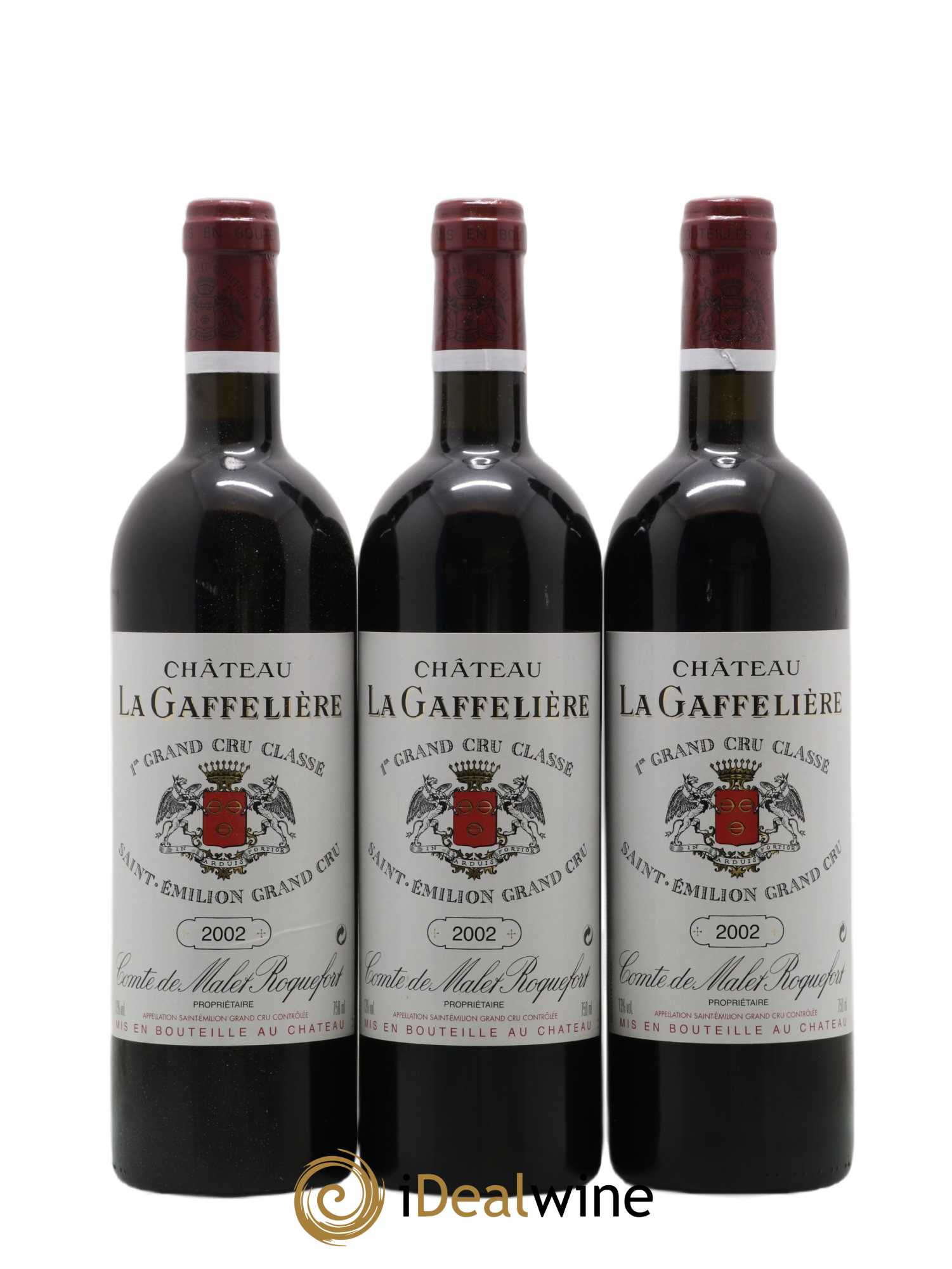 Château la Gaffelière 1er Grand Cru Classé B 2002 - Lot de 12 bouteilles - 2